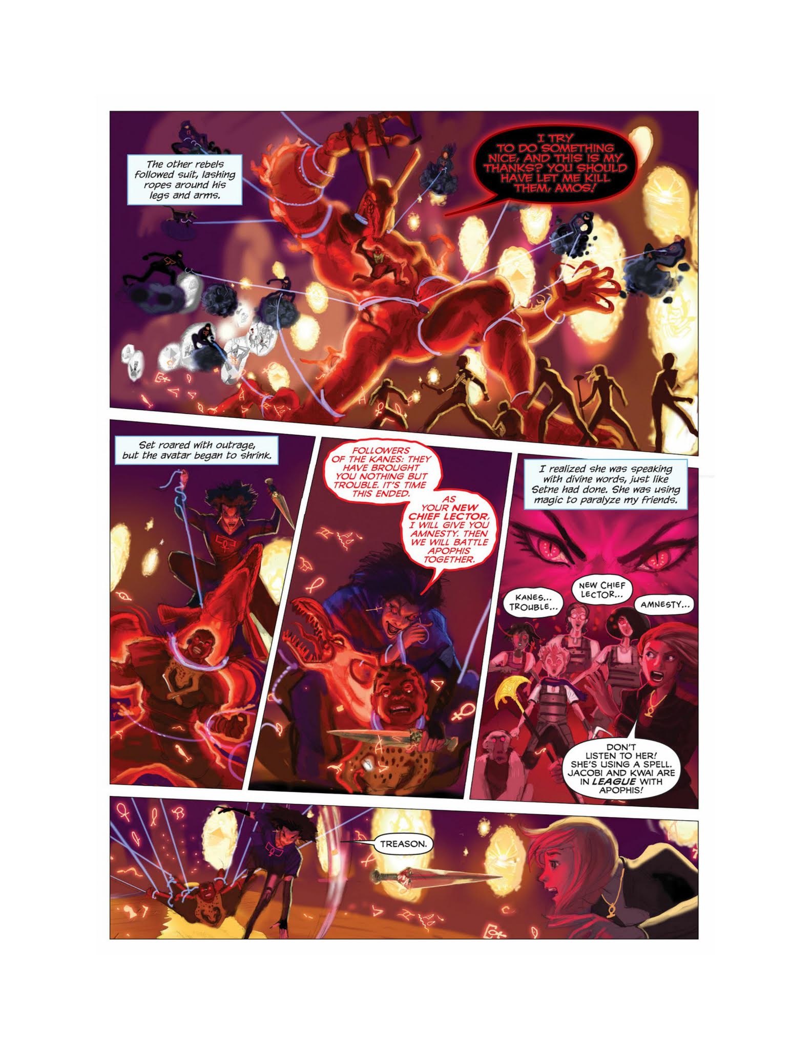 Read online The Kane Chronicles comic -  Issue # TPB 3 (Part 2) - 35