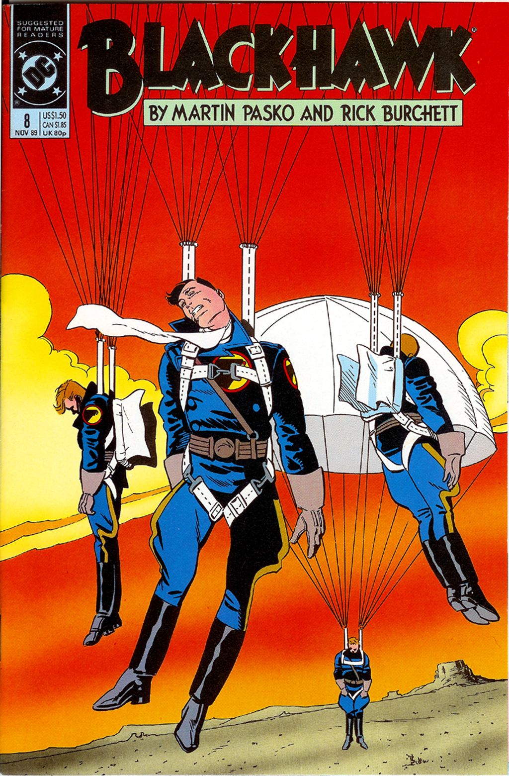 Read online Blackhawk (1989) comic -  Issue #8 - 1