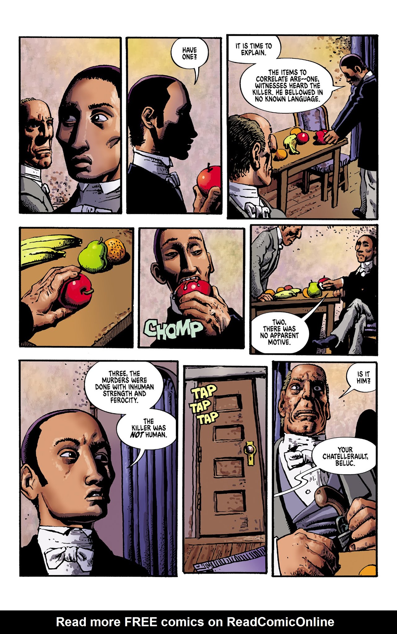 Read online Edgar Allan Poe's Morella and the Murders in the Rue Morgue comic -  Issue # Full - 21