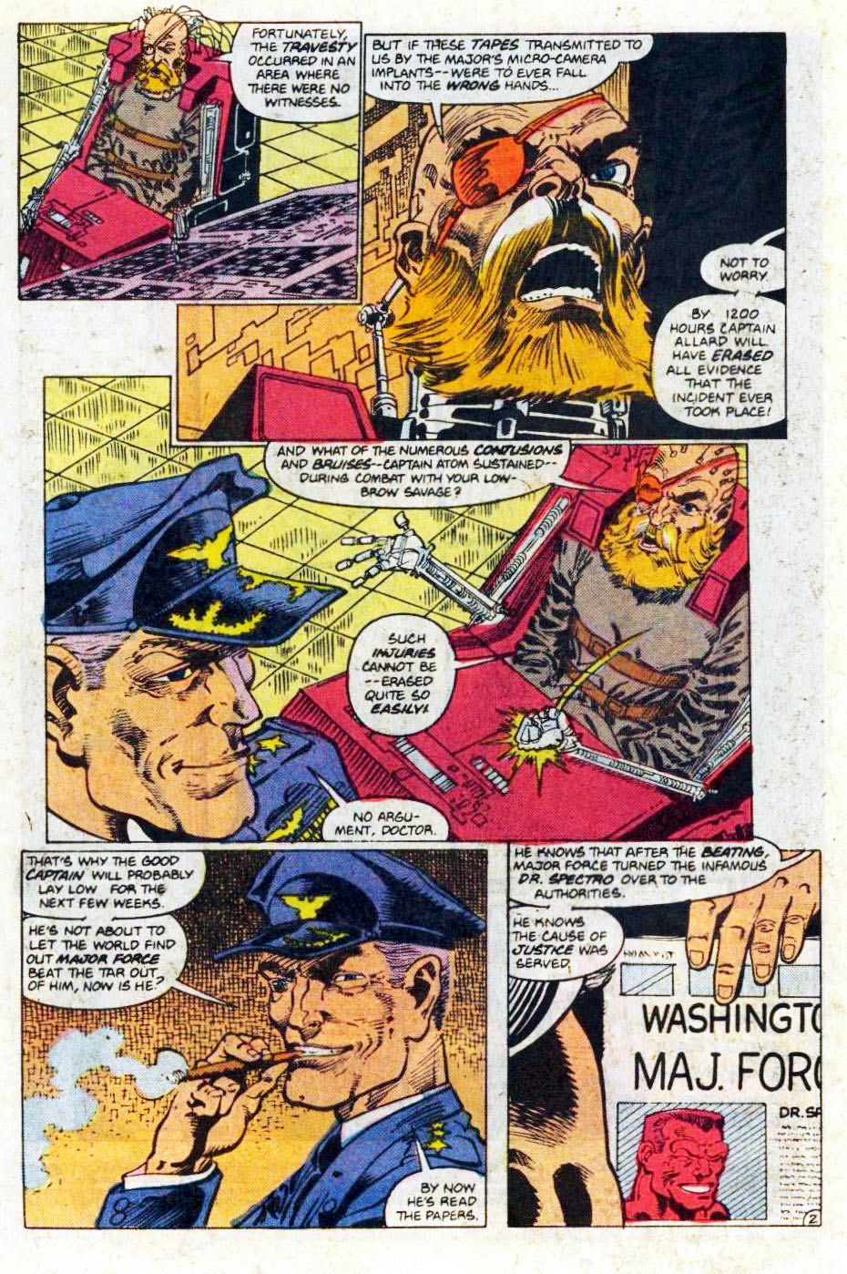 Read online Captain Atom (1987) comic -  Issue #16 - 3