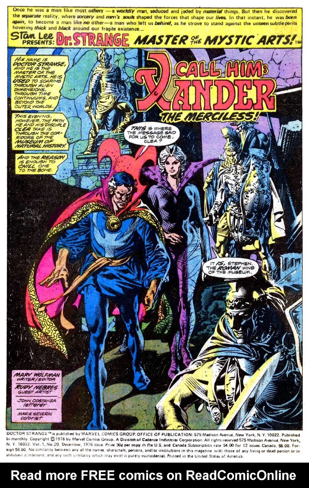 Doctor Strange (1974) issue 20 - Page 2