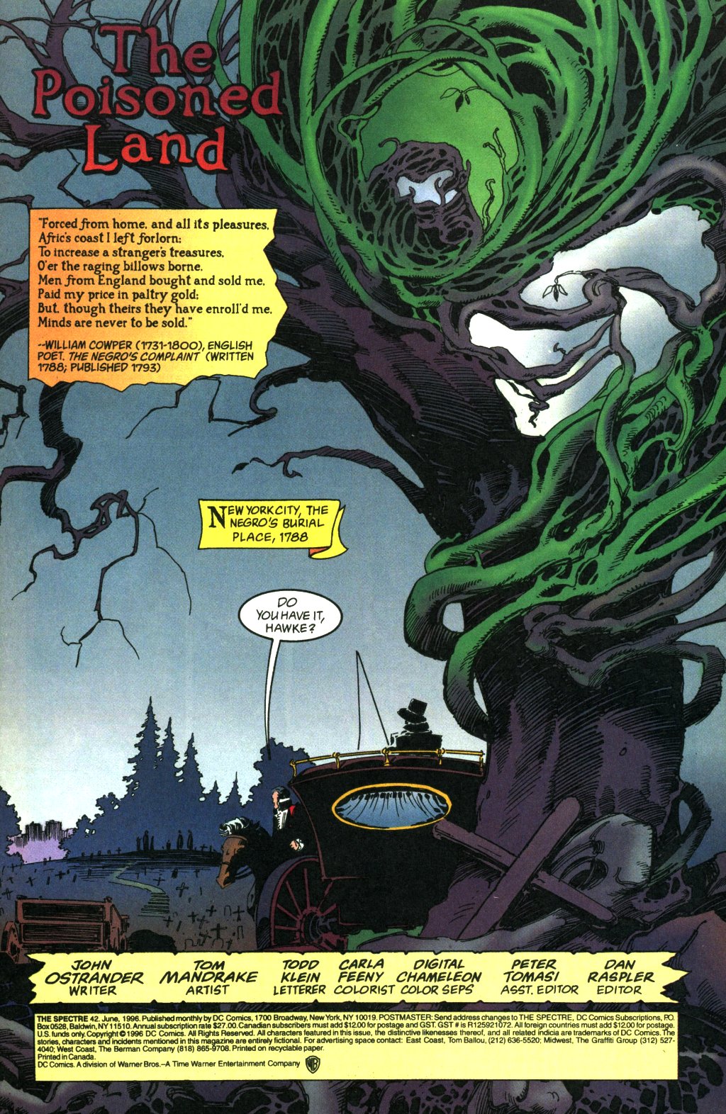 Read online The Spectre (1992) comic -  Issue #42 - 2