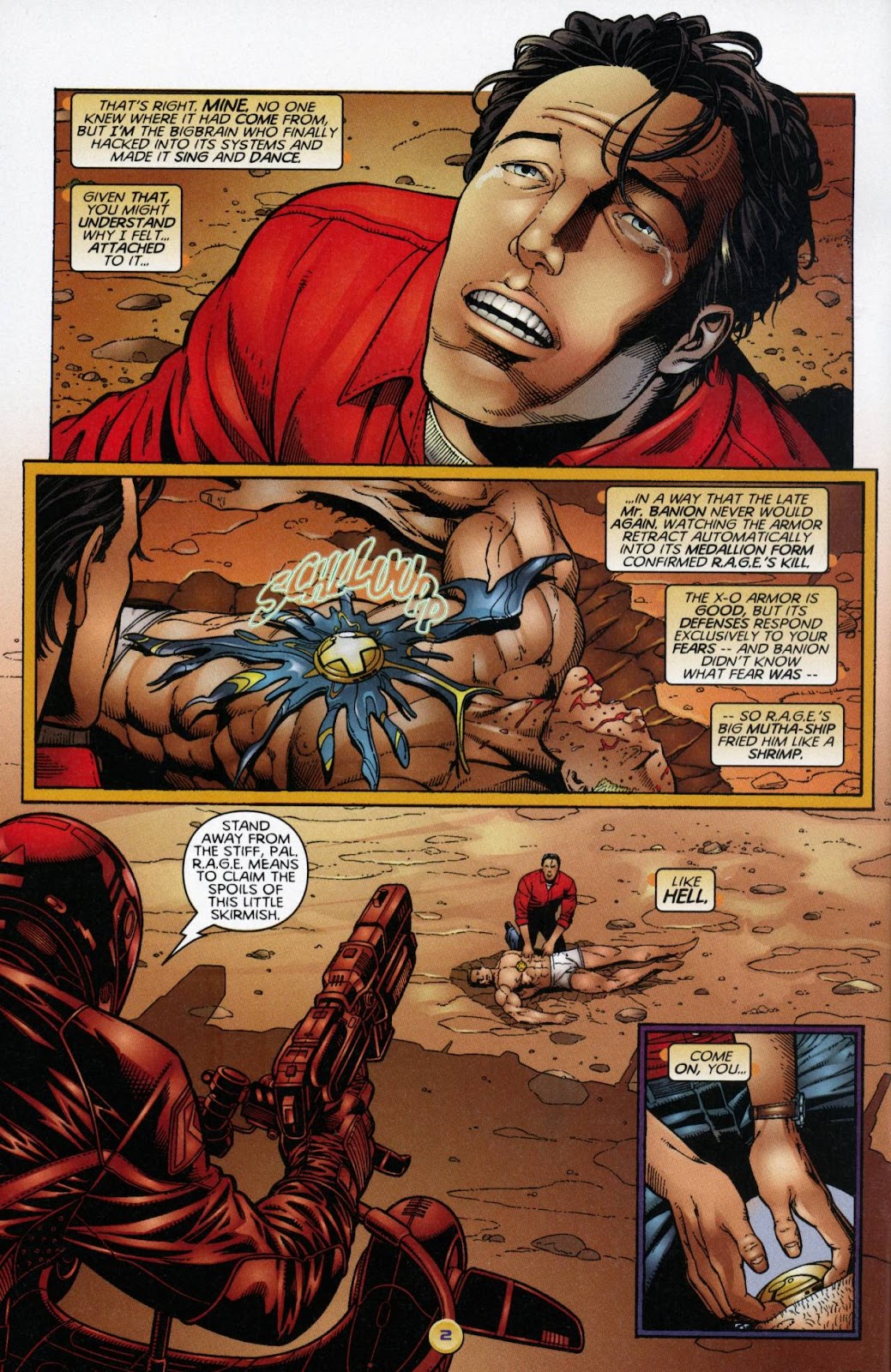 X-O Manowar (1996) issue 2 - Page 3