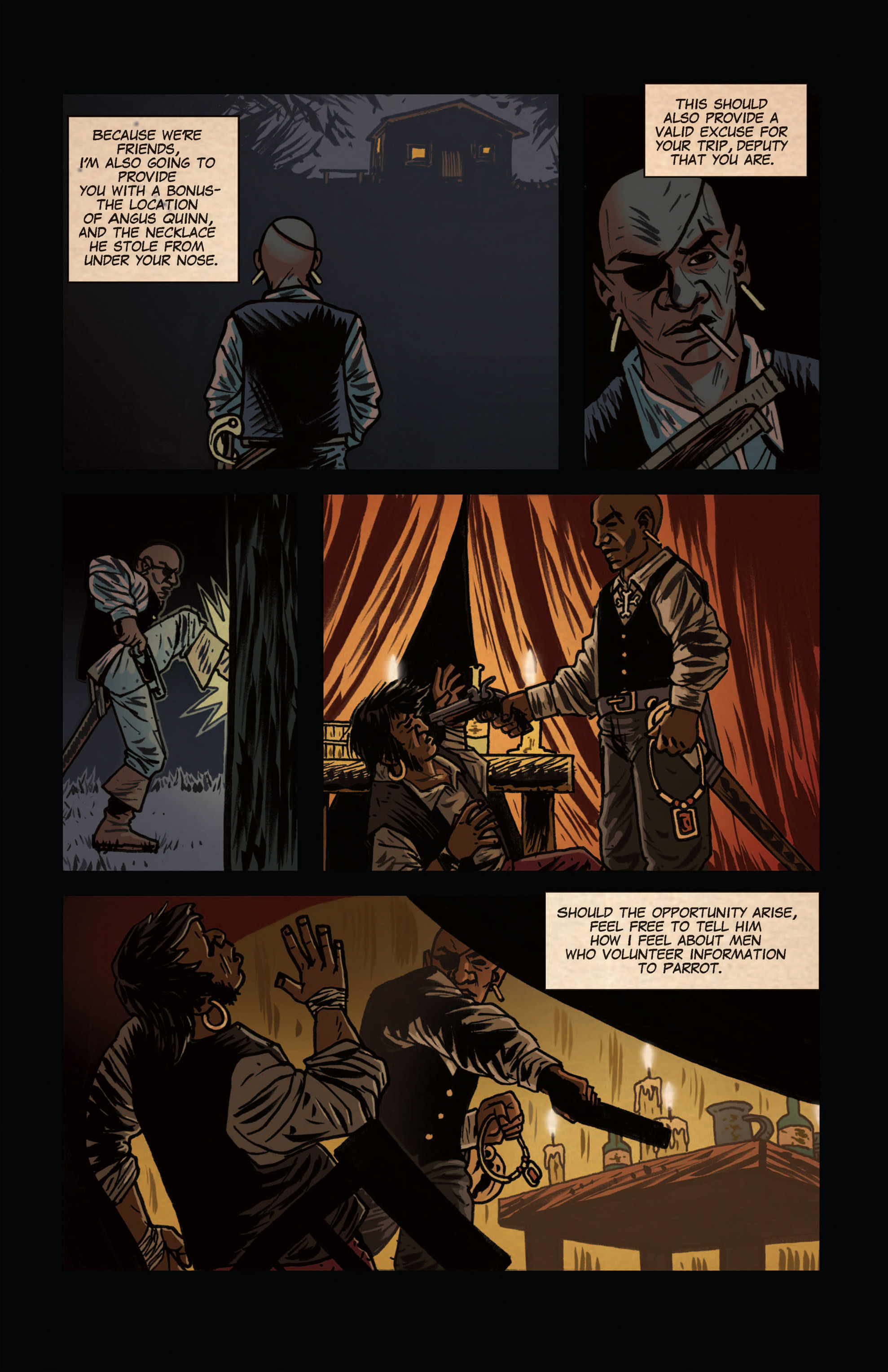 Read online Pirate Eye: Exiled From Exile comic -  Issue #1 - 18