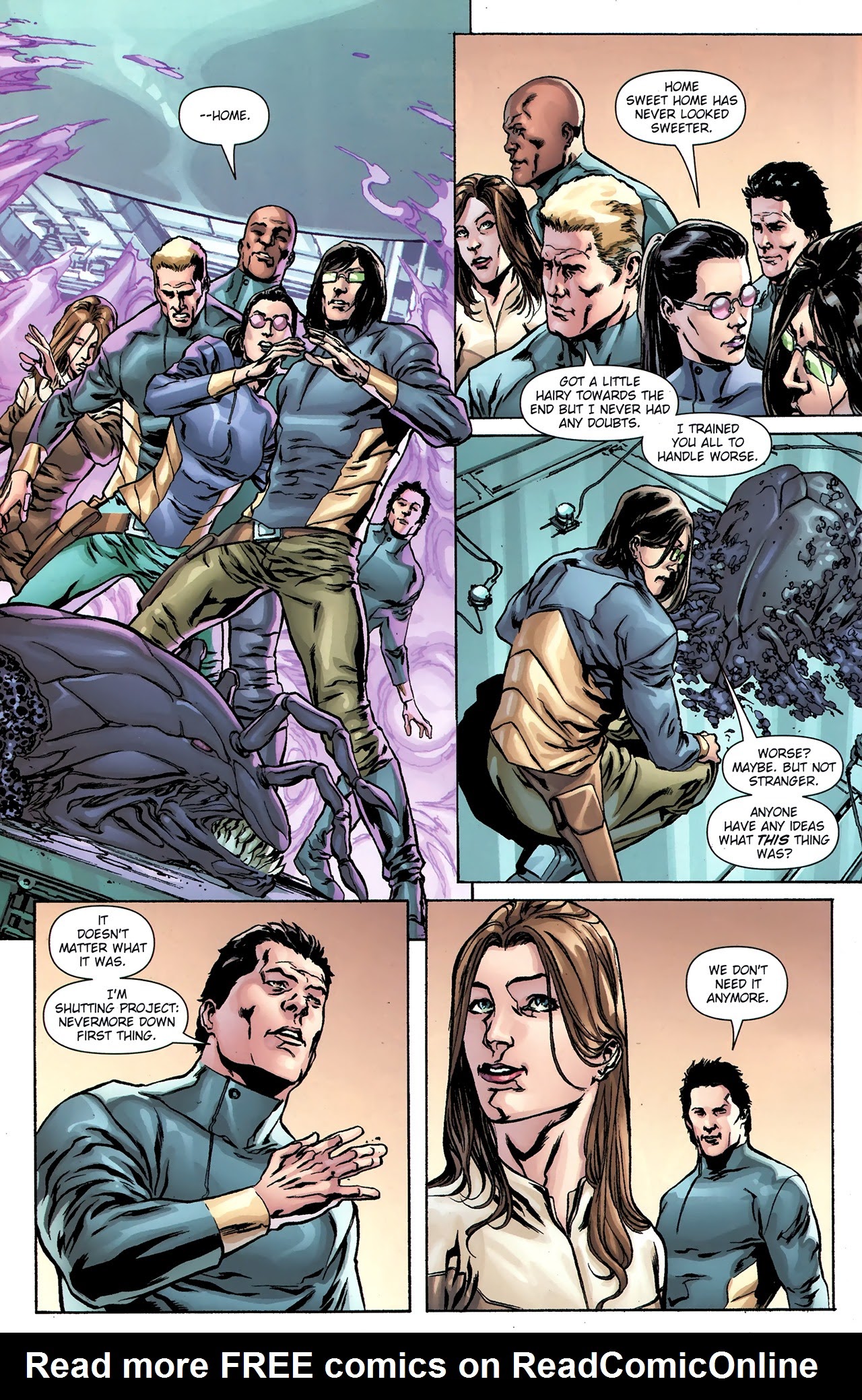 Read online Dean Koontz's Nevermore comic -  Issue #1 - 30