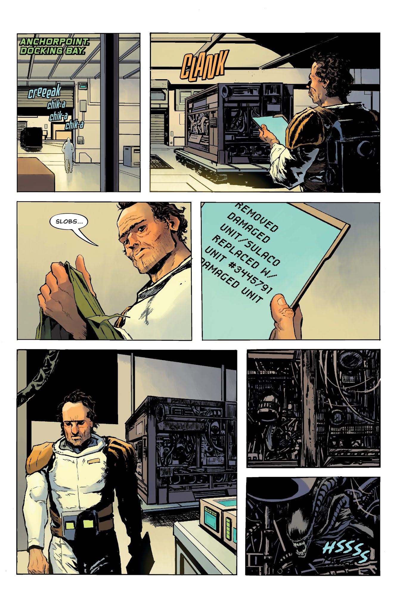 Read online William Gibson's Alien 3 comic -  Issue #3 - 14