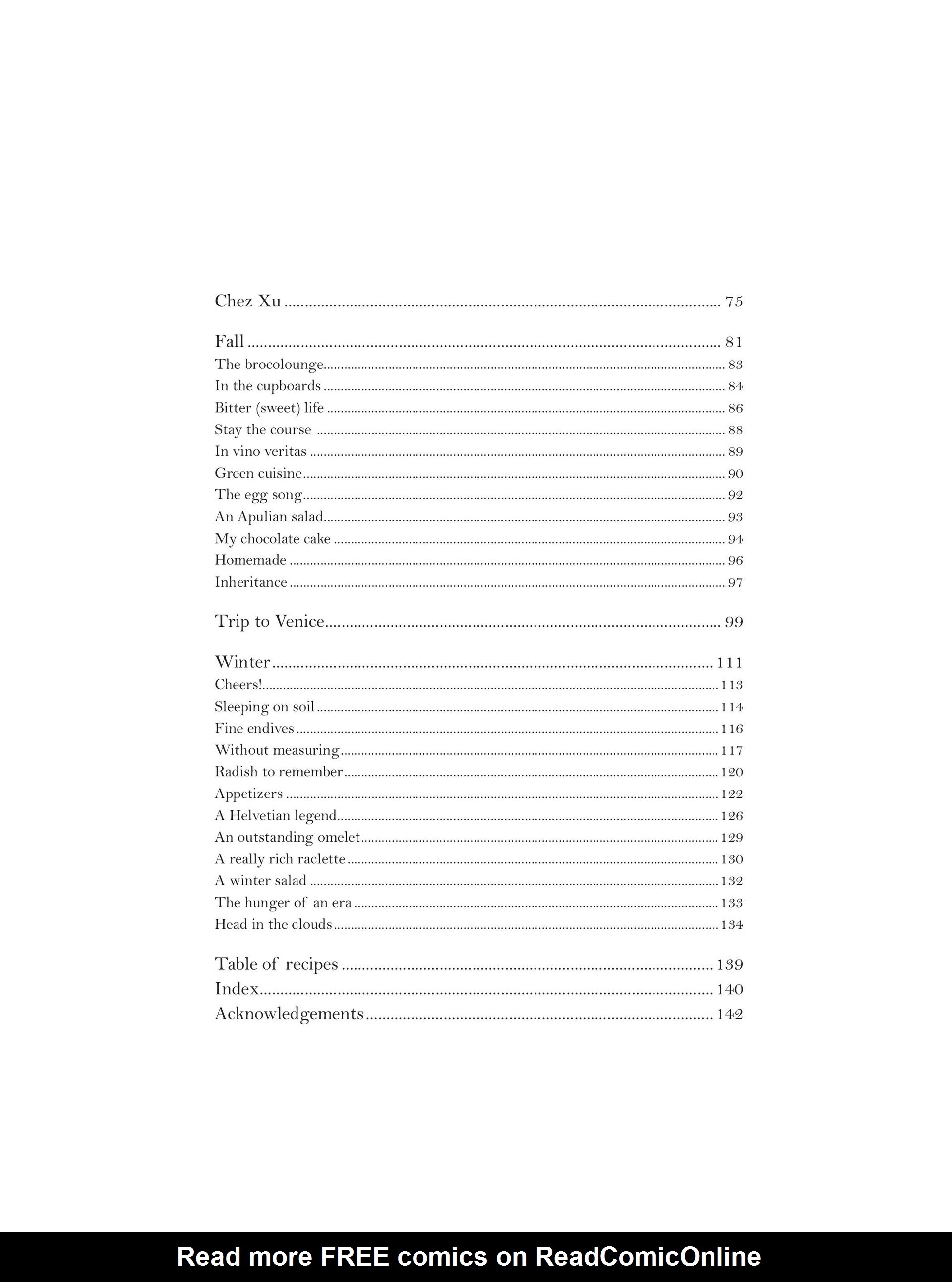 Read online To Drink and to Eat comic -  Issue # TPB 1 - 9