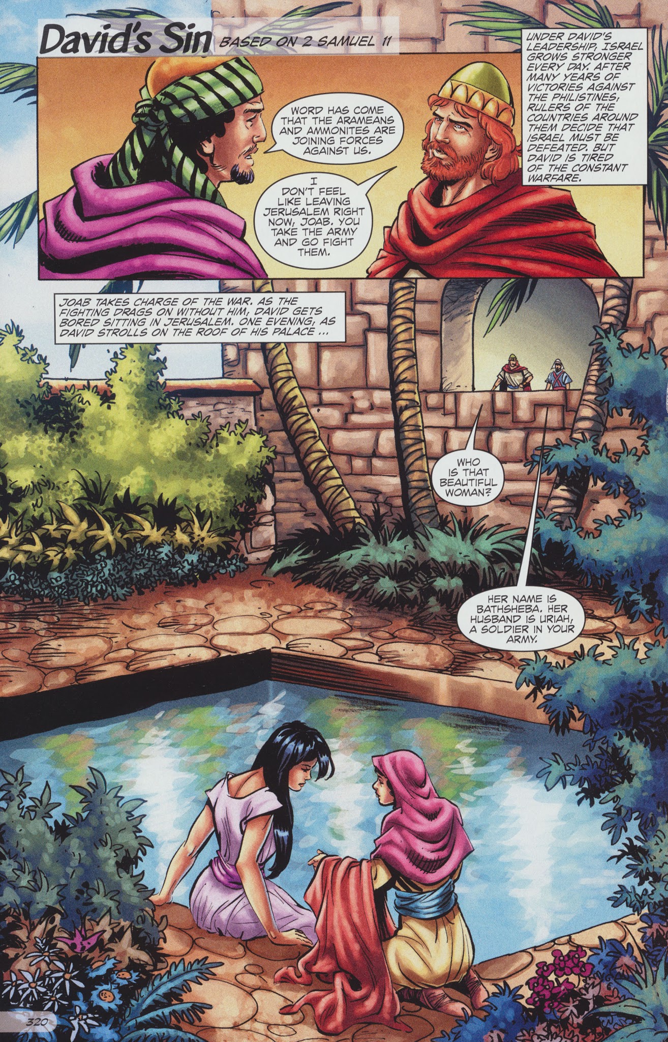 Read online The Action Bible comic -  Issue # TPB 1 - 324