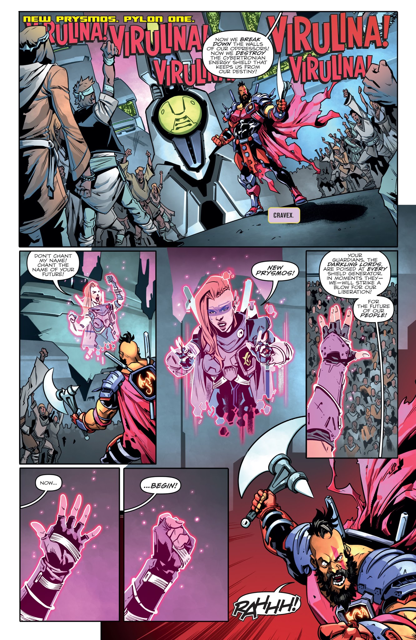 Read online Transformers vs. Visionaries comic -  Issue #2 - 10