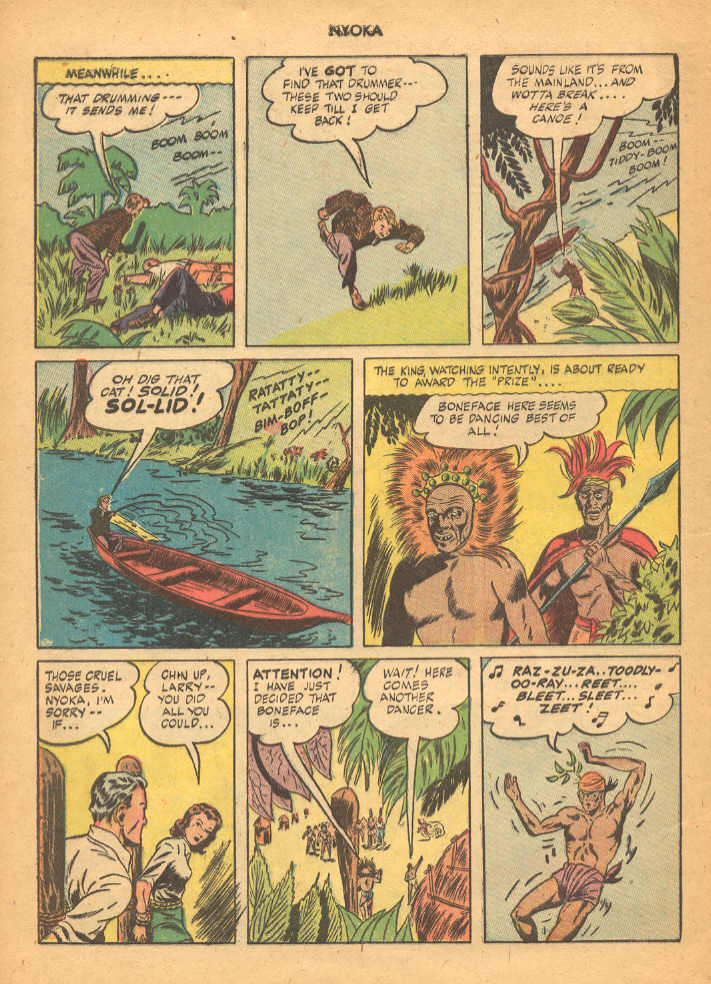 Read online Nyoka the Jungle Girl (1945) comic -  Issue #2 - 28