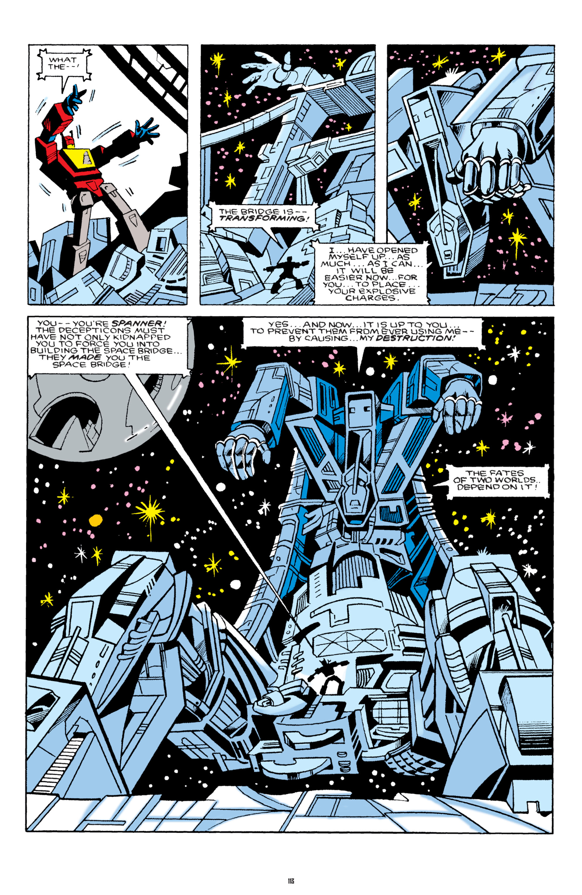 Read online The Transformers Classics comic -  Issue # TPB 2 - 114