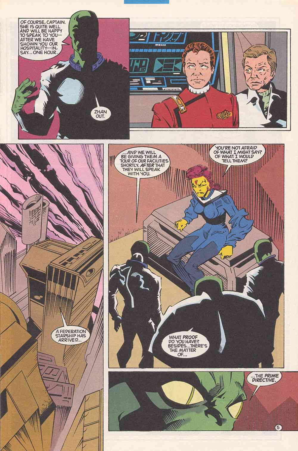 Read online Star Trek (1989) comic -  Issue #29 - 6