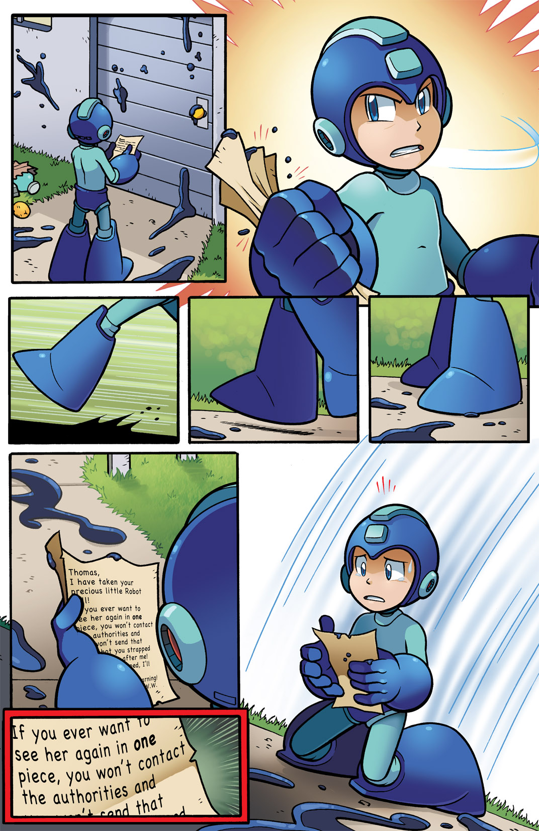 Read online Mega Man comic -  Issue # _TPB 2 - 37