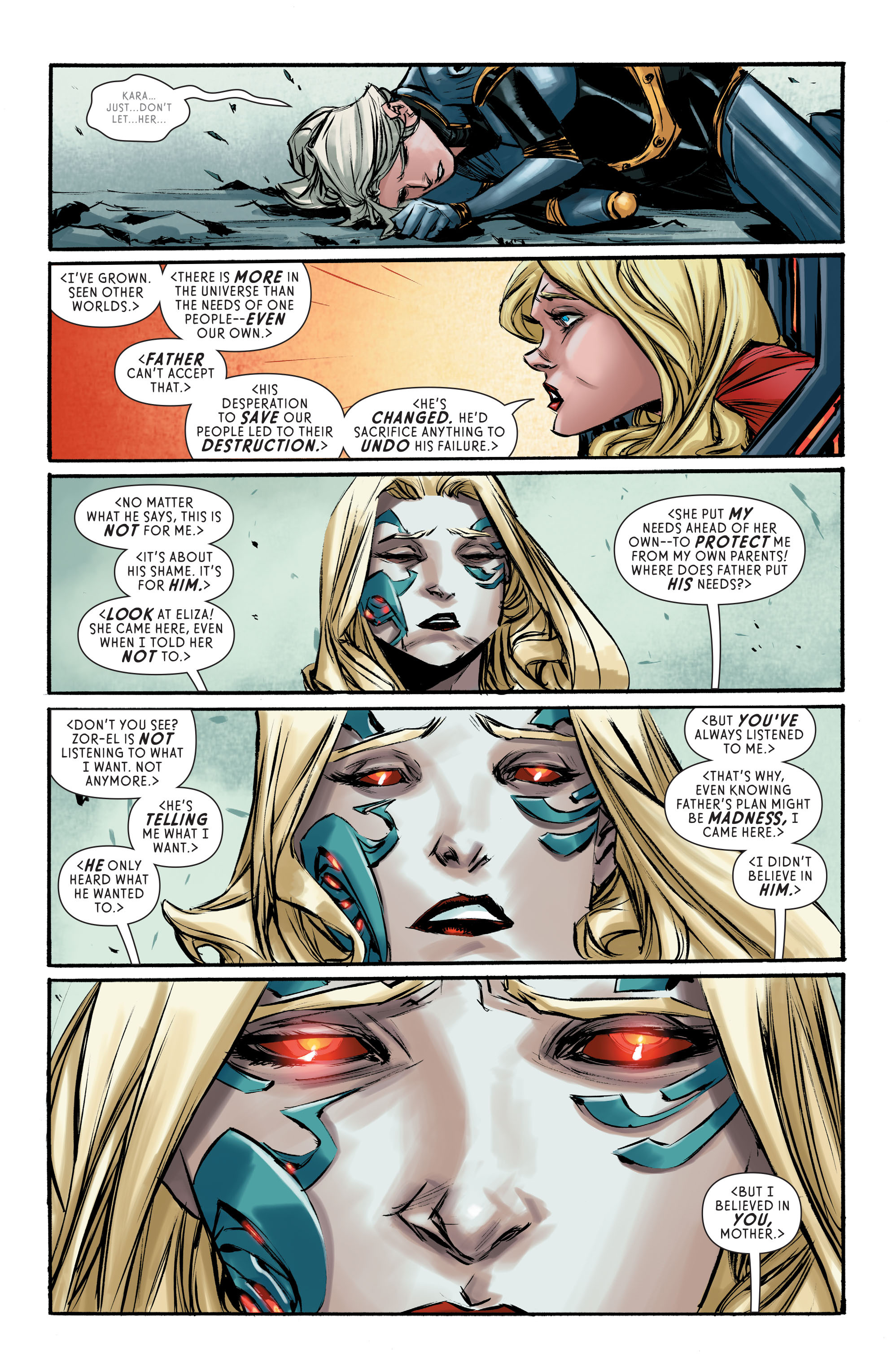 Read online Supergirl (2016) comic -  Issue #4 - 14
