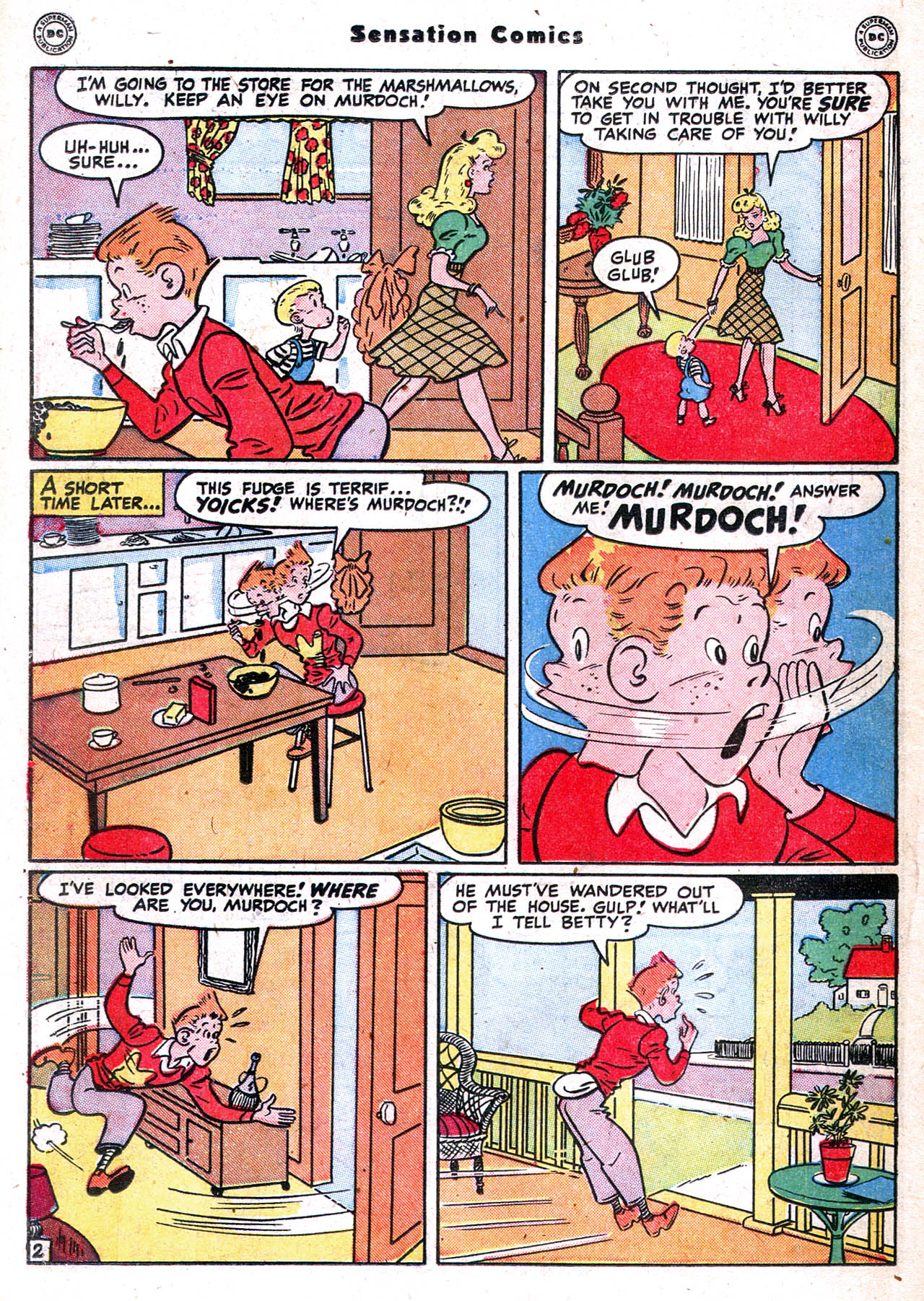 Read online Sensation (Mystery) Comics comic -  Issue #76 - 32