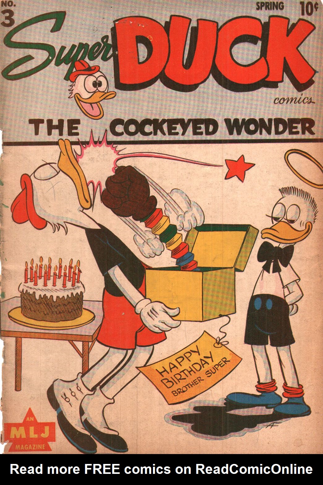 Read online Super Duck Comics comic -  Issue #3 - 1
