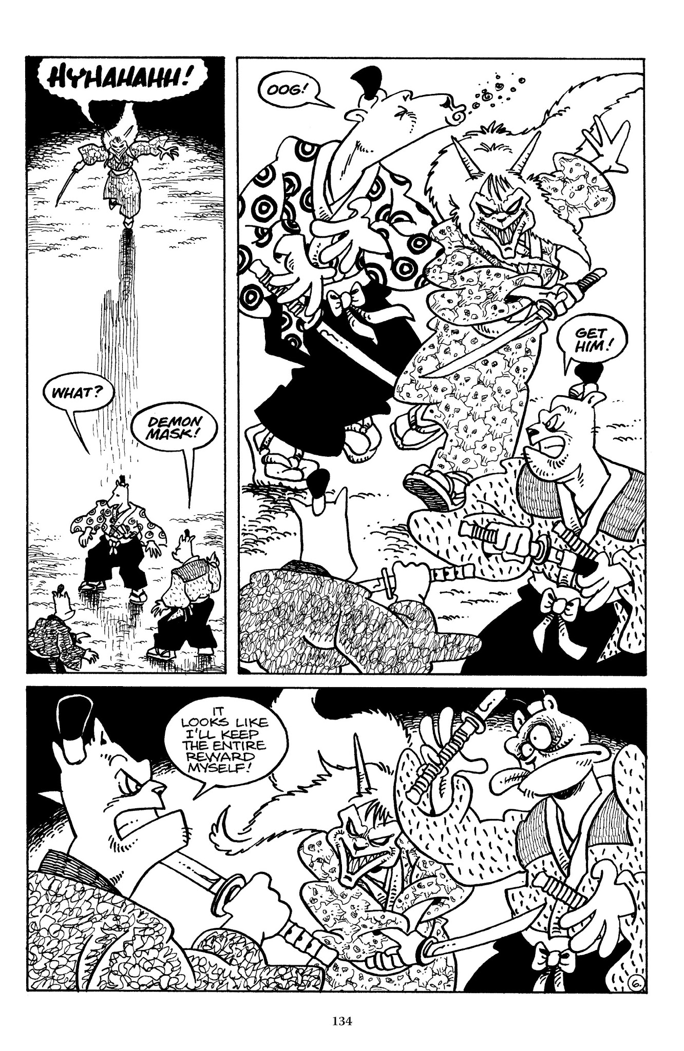 Read online The Usagi Yojimbo Saga comic -  Issue # TPB 3 - 132
