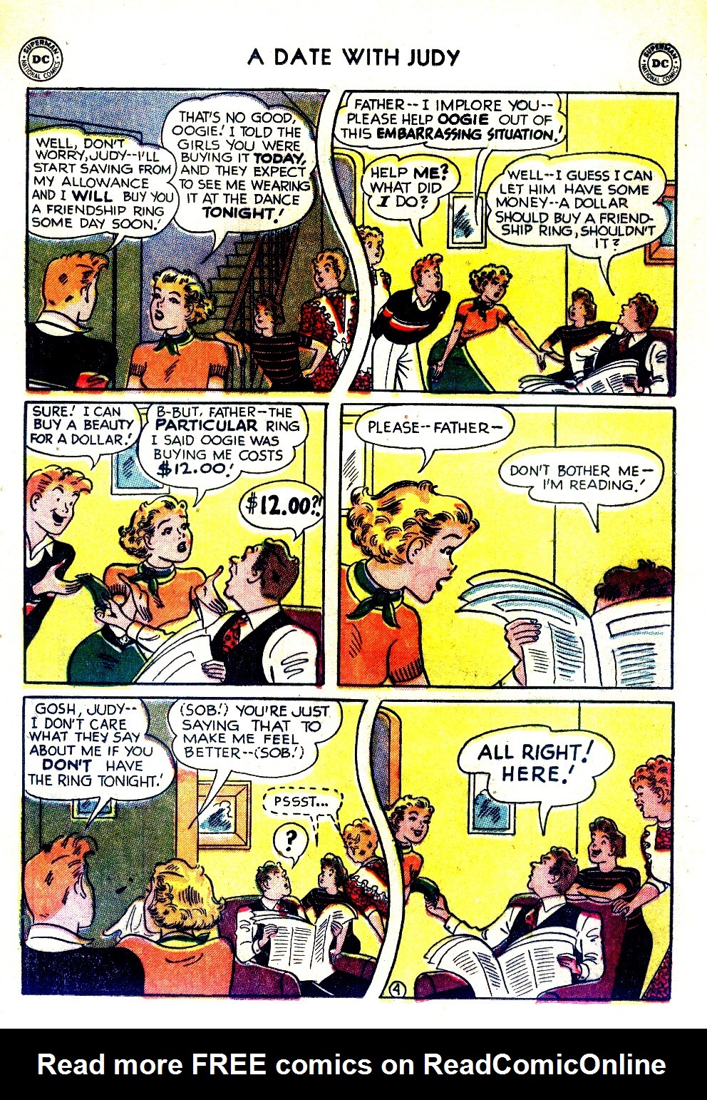 Read online A Date with Judy comic -  Issue #24 - 16