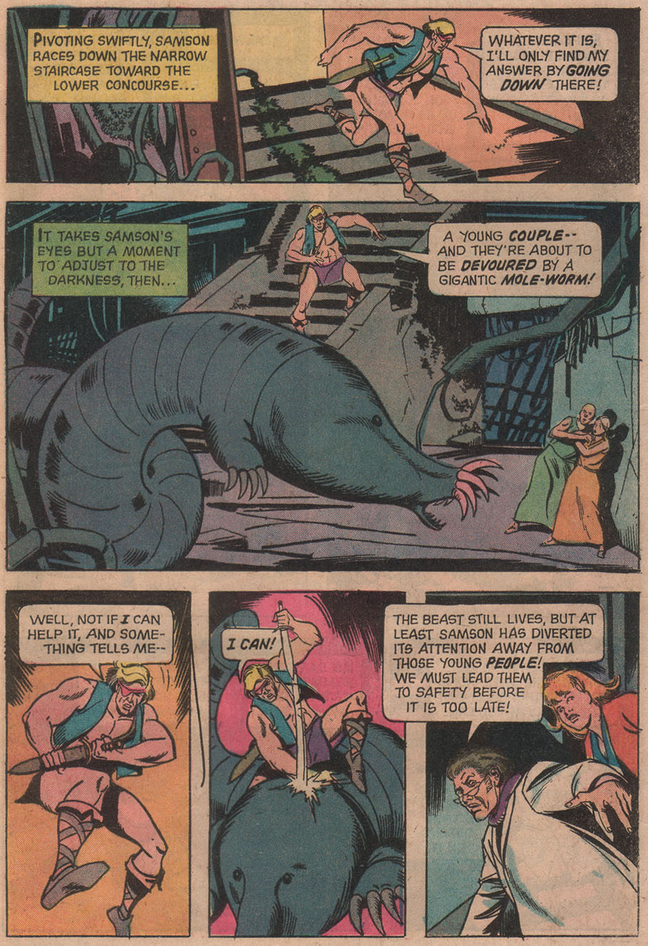 Read online Mighty Samson (1964) comic -  Issue #25 - 5