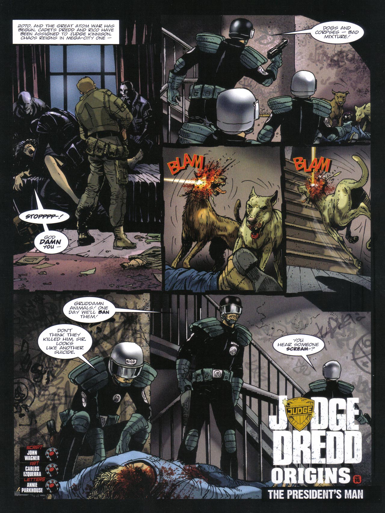 Read online Judge Dredd Origins comic -  Issue # TPB - 80