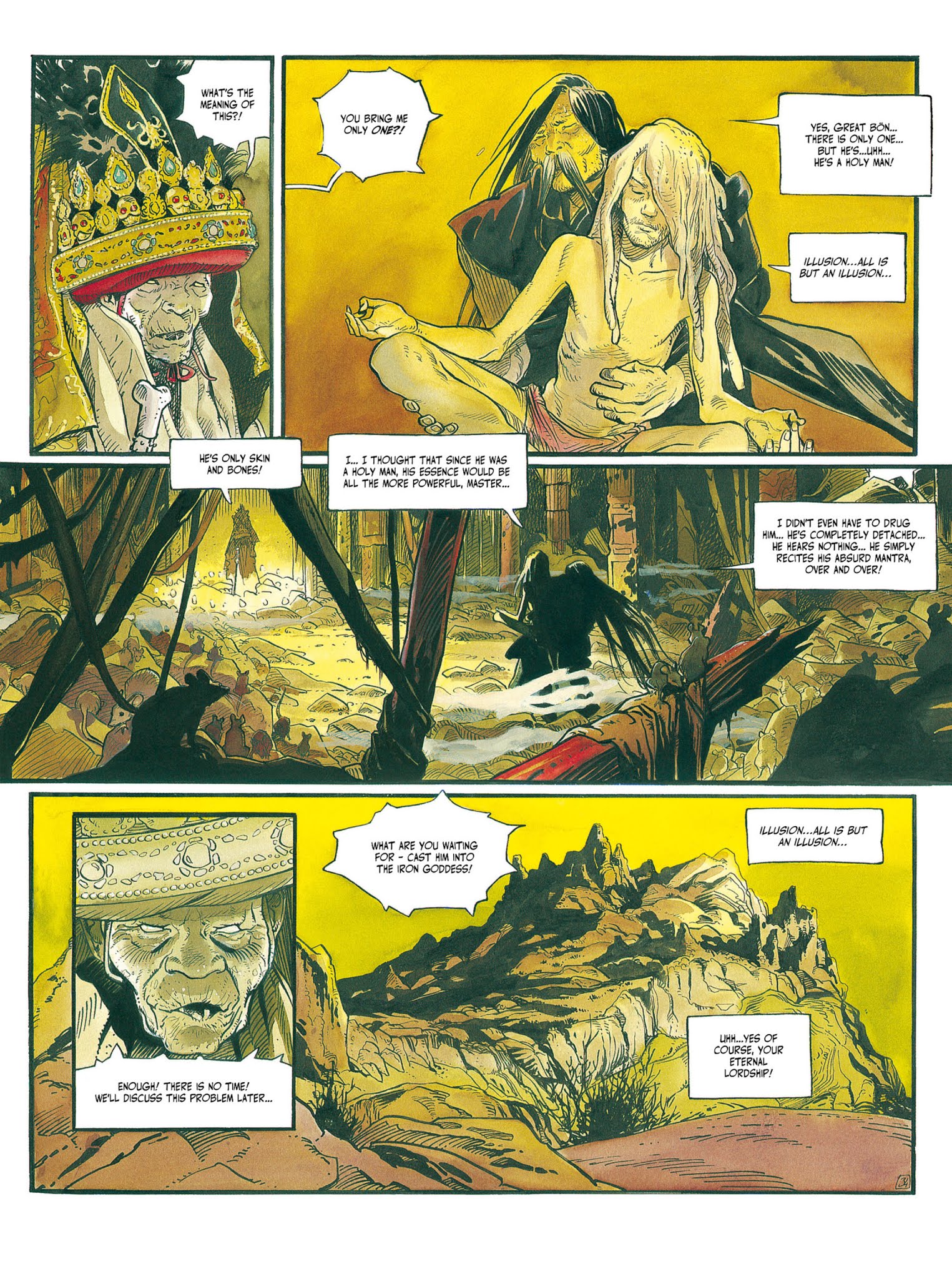 Read online The White Lama comic -  Issue #5 - 38