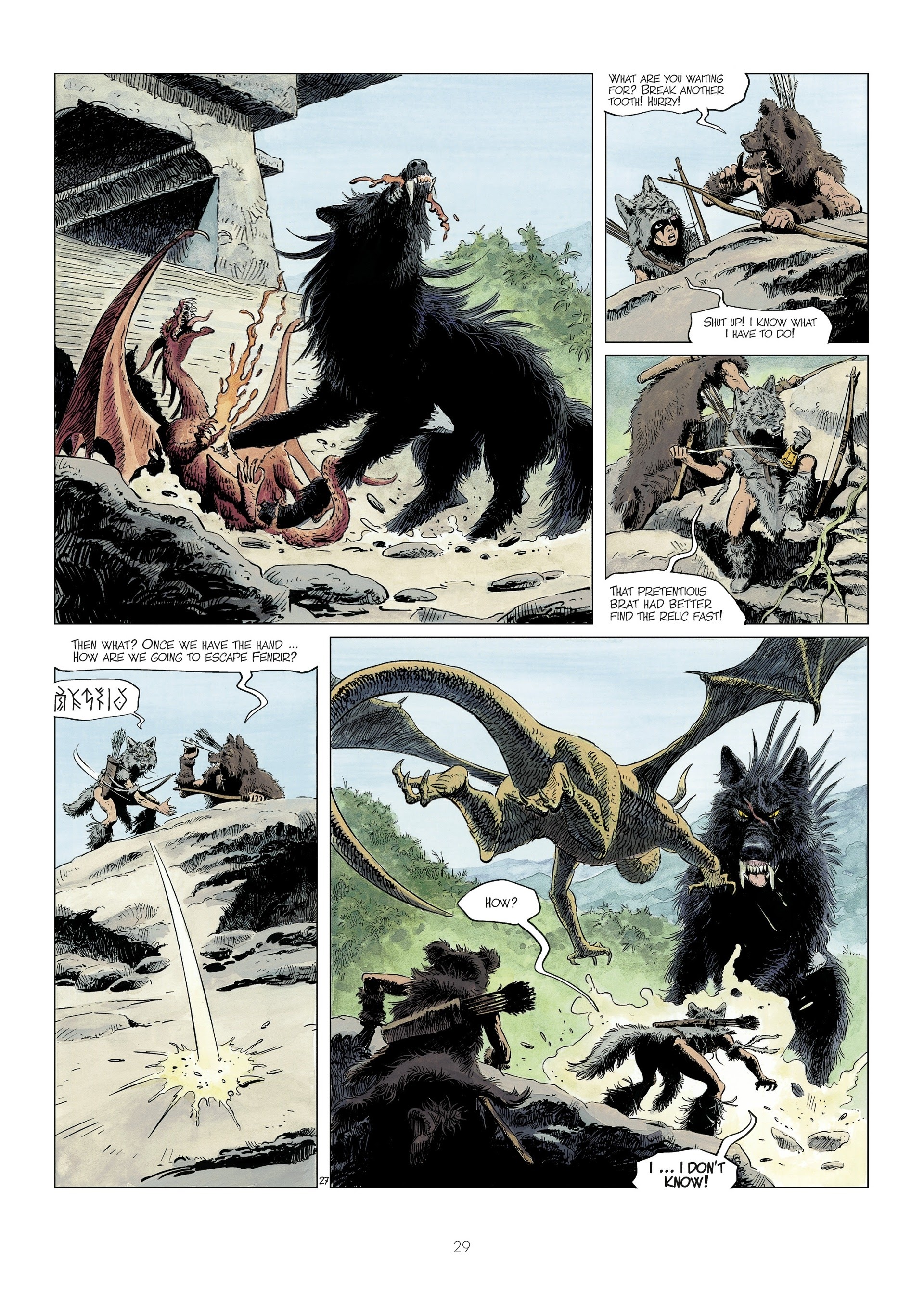Read online The World of Thorgal: Wolfcub comic -  Issue #3 - 31
