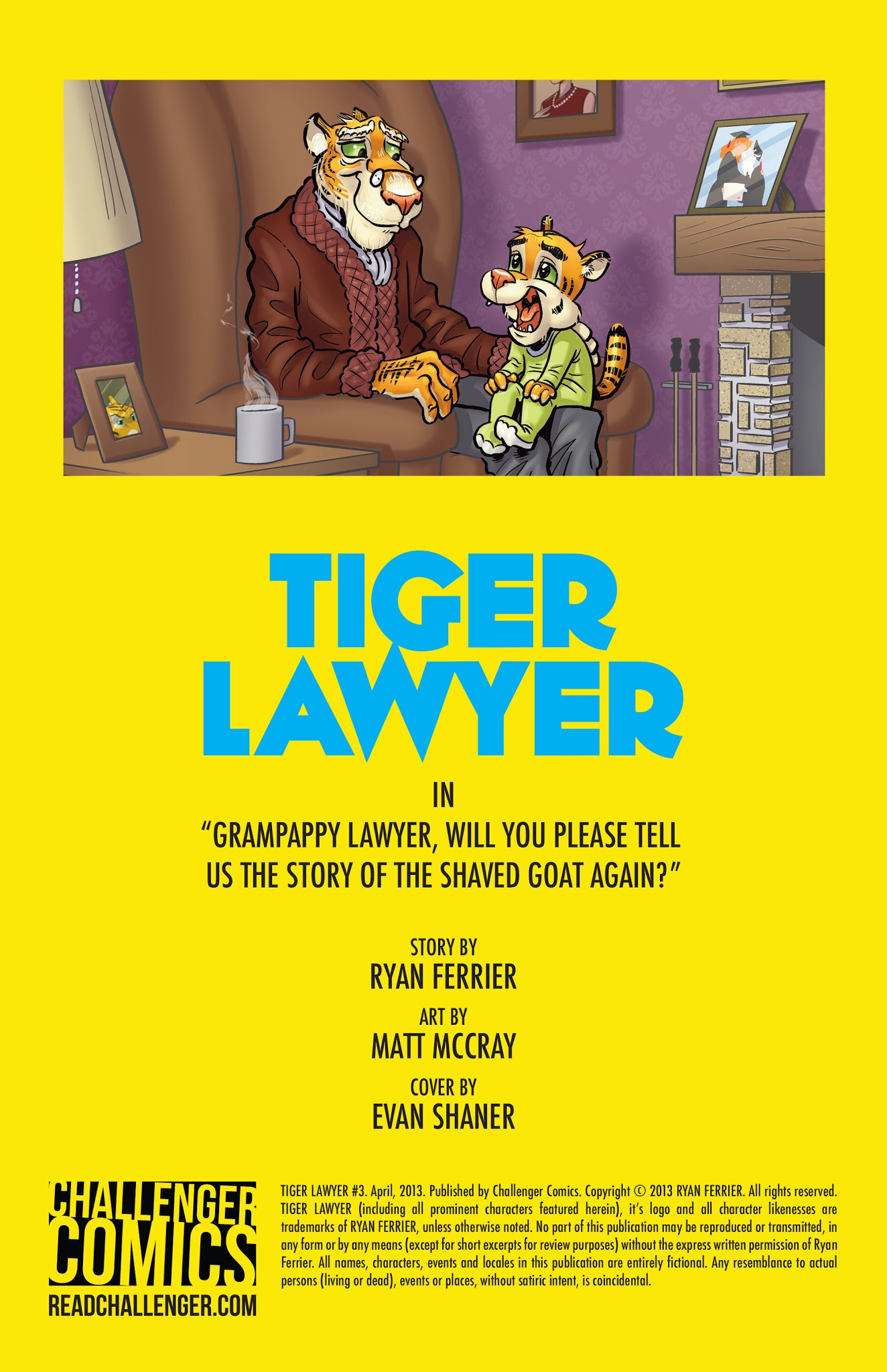 Read online Tiger Lawyer comic -  Issue #3 - 2