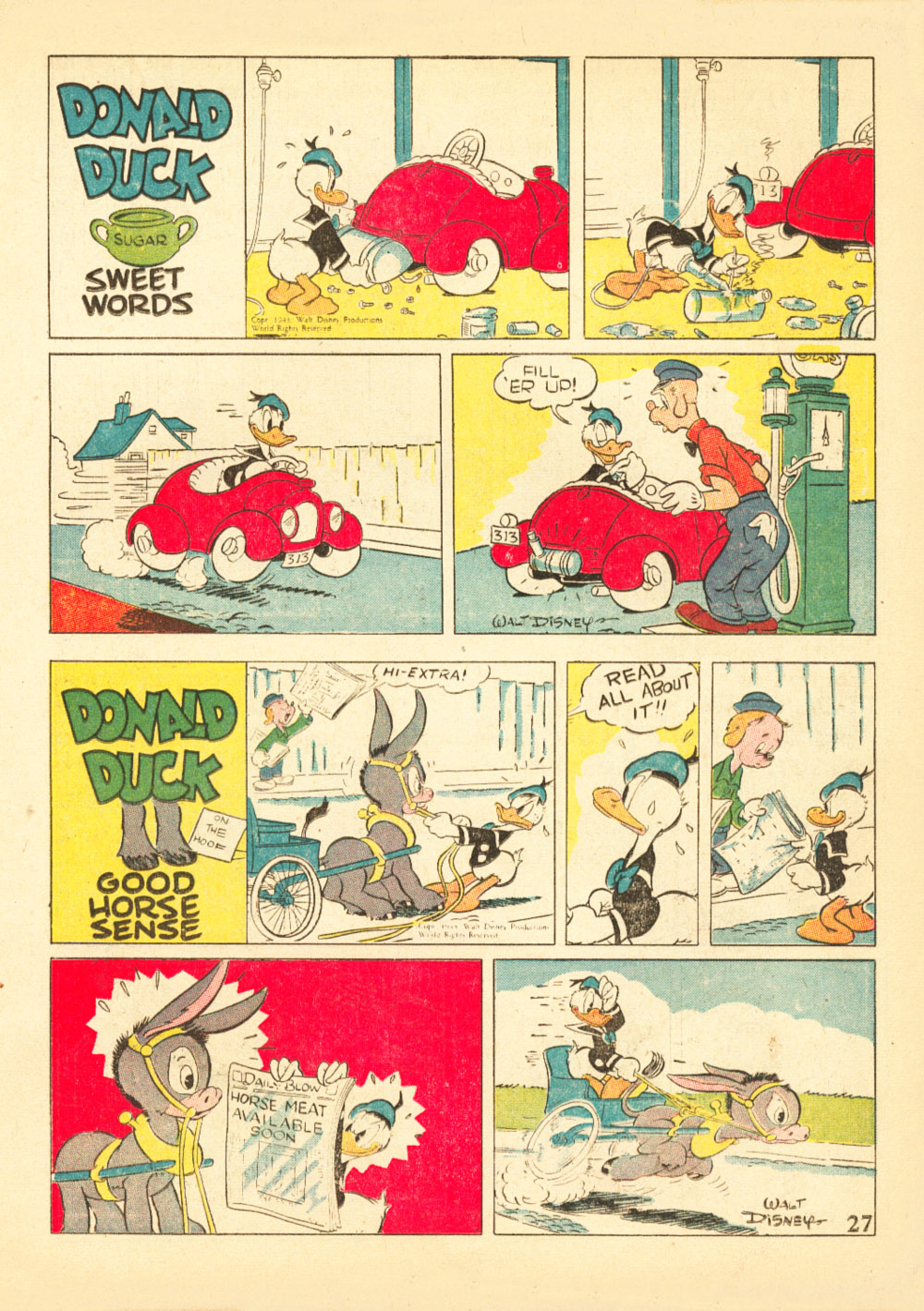 Read online Walt Disney's Comics and Stories comic -  Issue #38 - 29