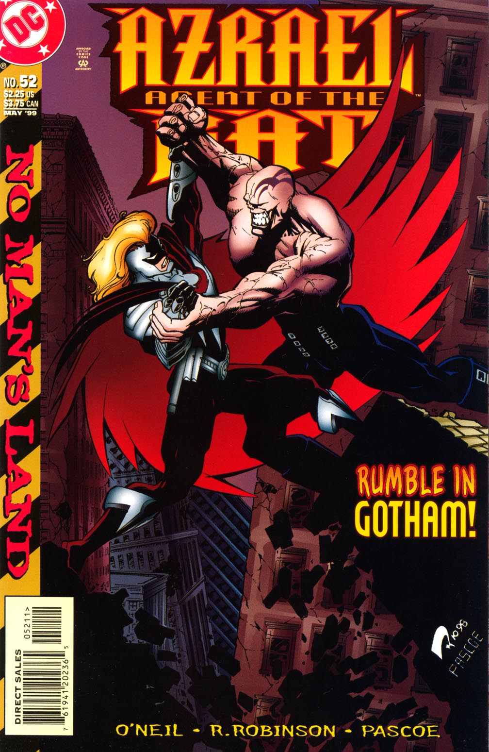 Read online Azrael: Agent of the Bat comic -  Issue #52 - 1