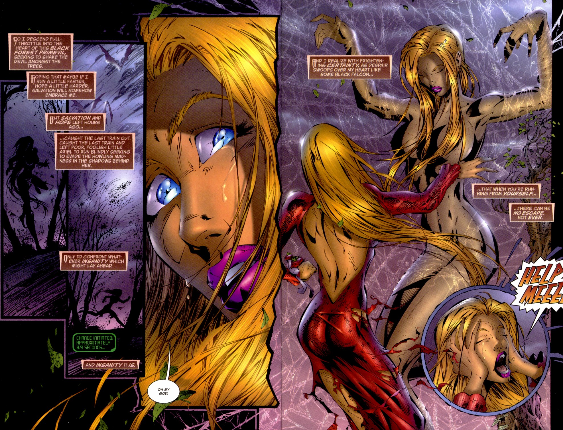 Read online Darkchylde comic -  Issue #4 - 5