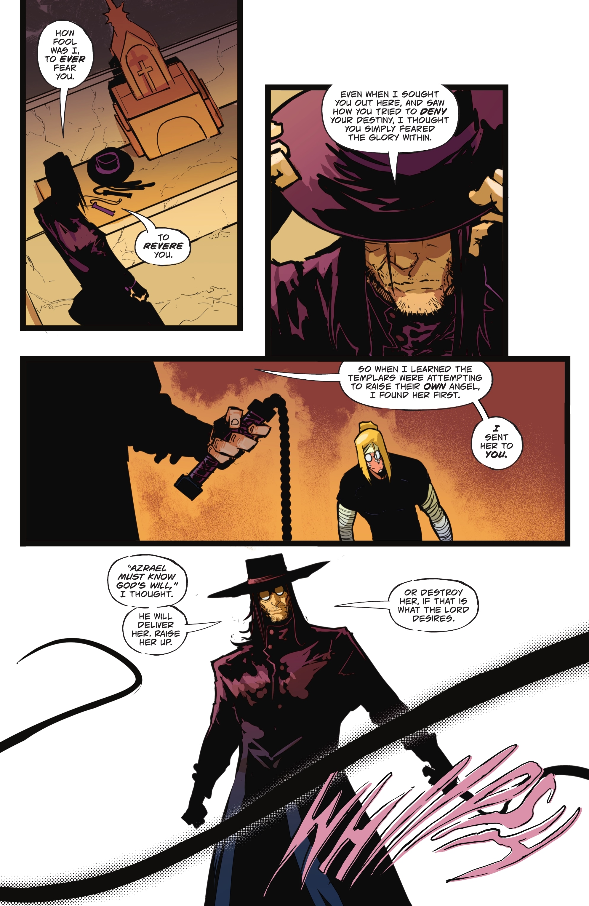 Read online Sword Of Azrael comic -  Issue #5 - 9