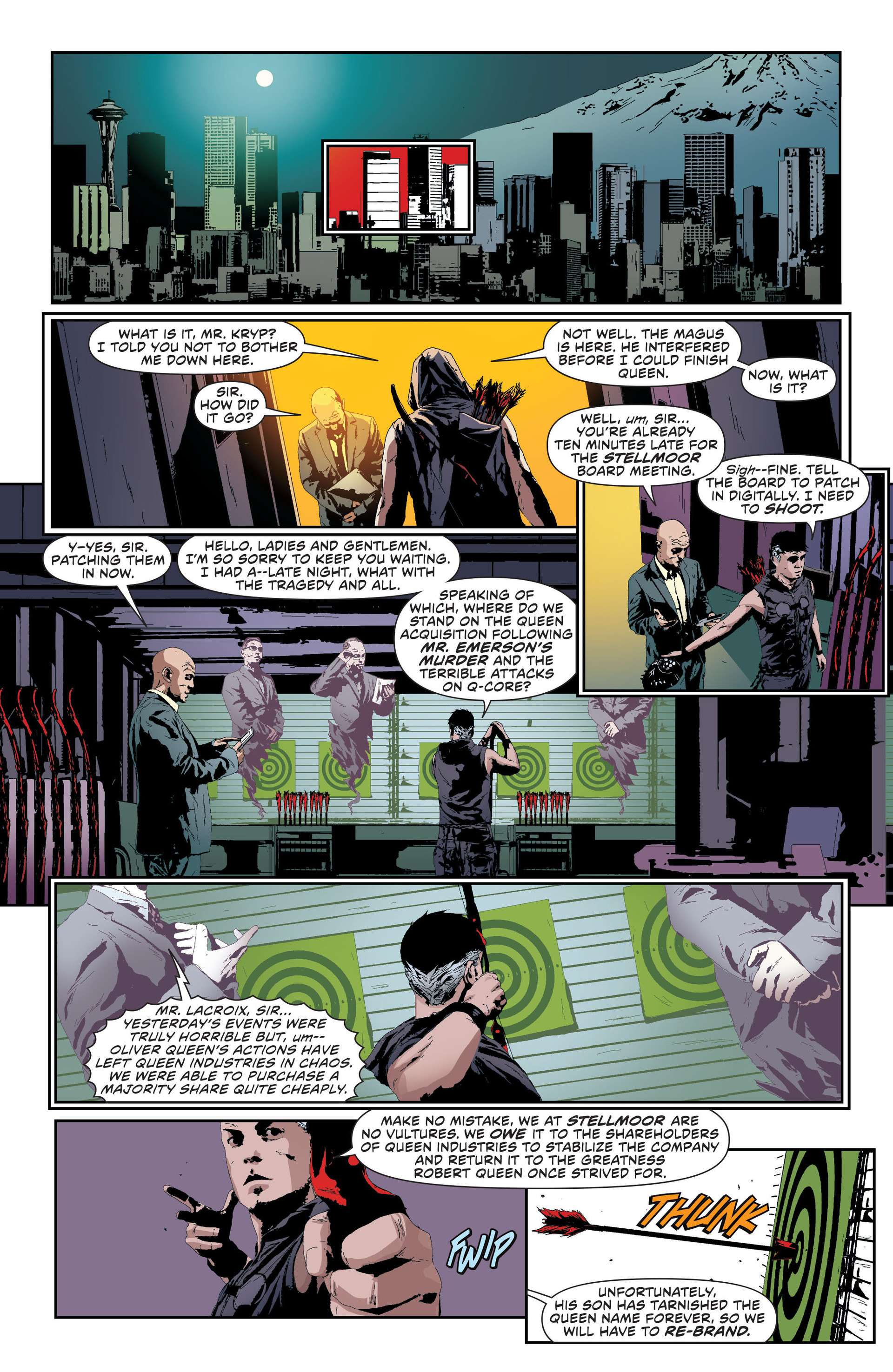 Read online Green Arrow (2011) comic -  Issue #18 - 6