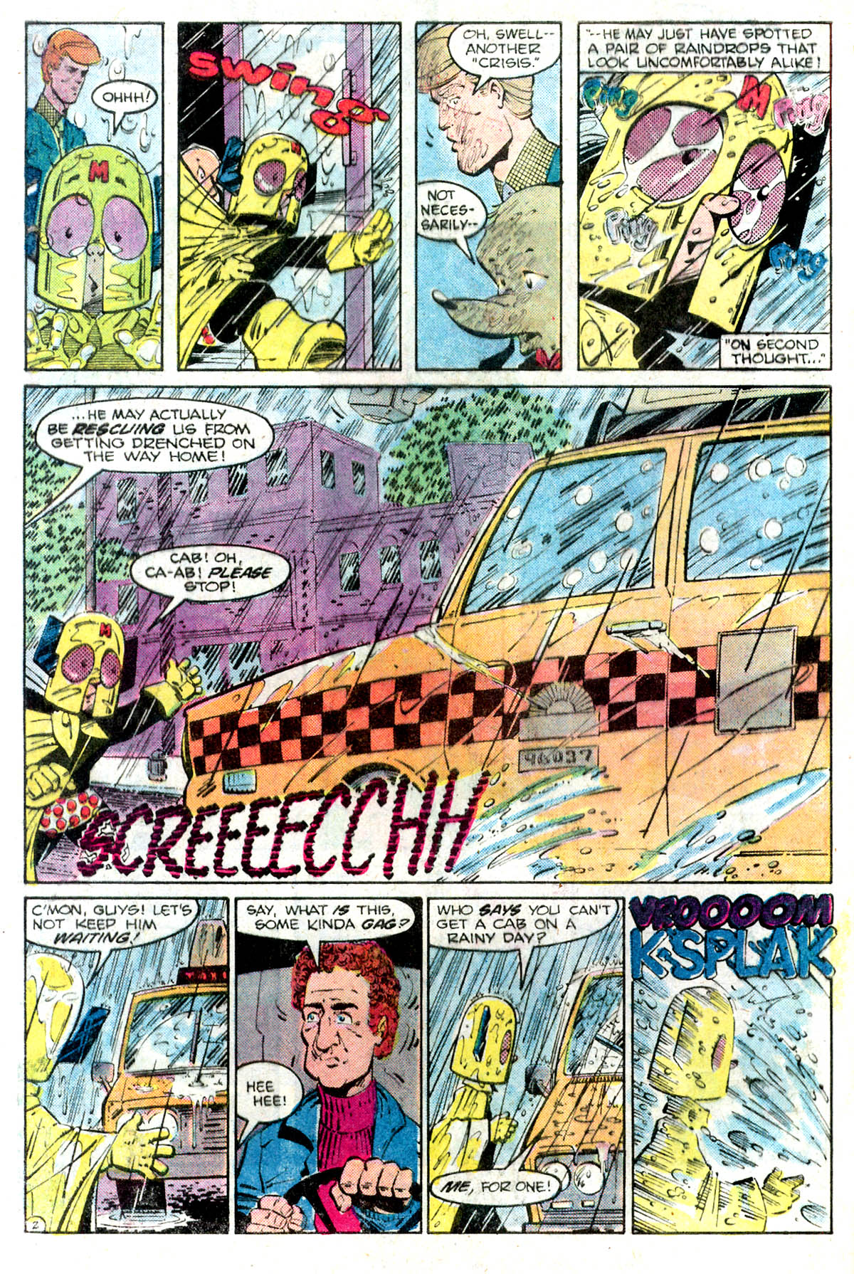 Read online 'Mazing Man comic -  Issue #3 - 4