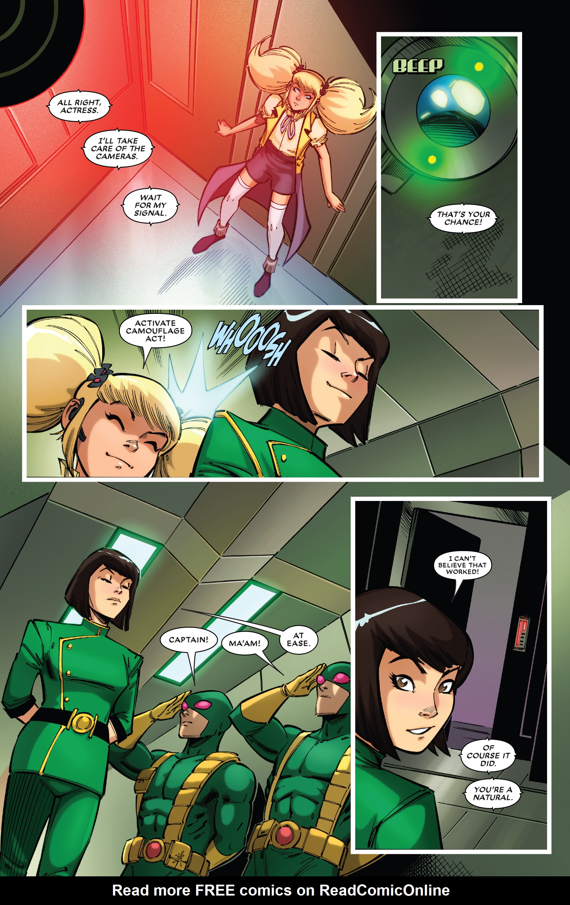 Read online Future Fight Firsts: Luna Snow comic -  Issue # Full - 30