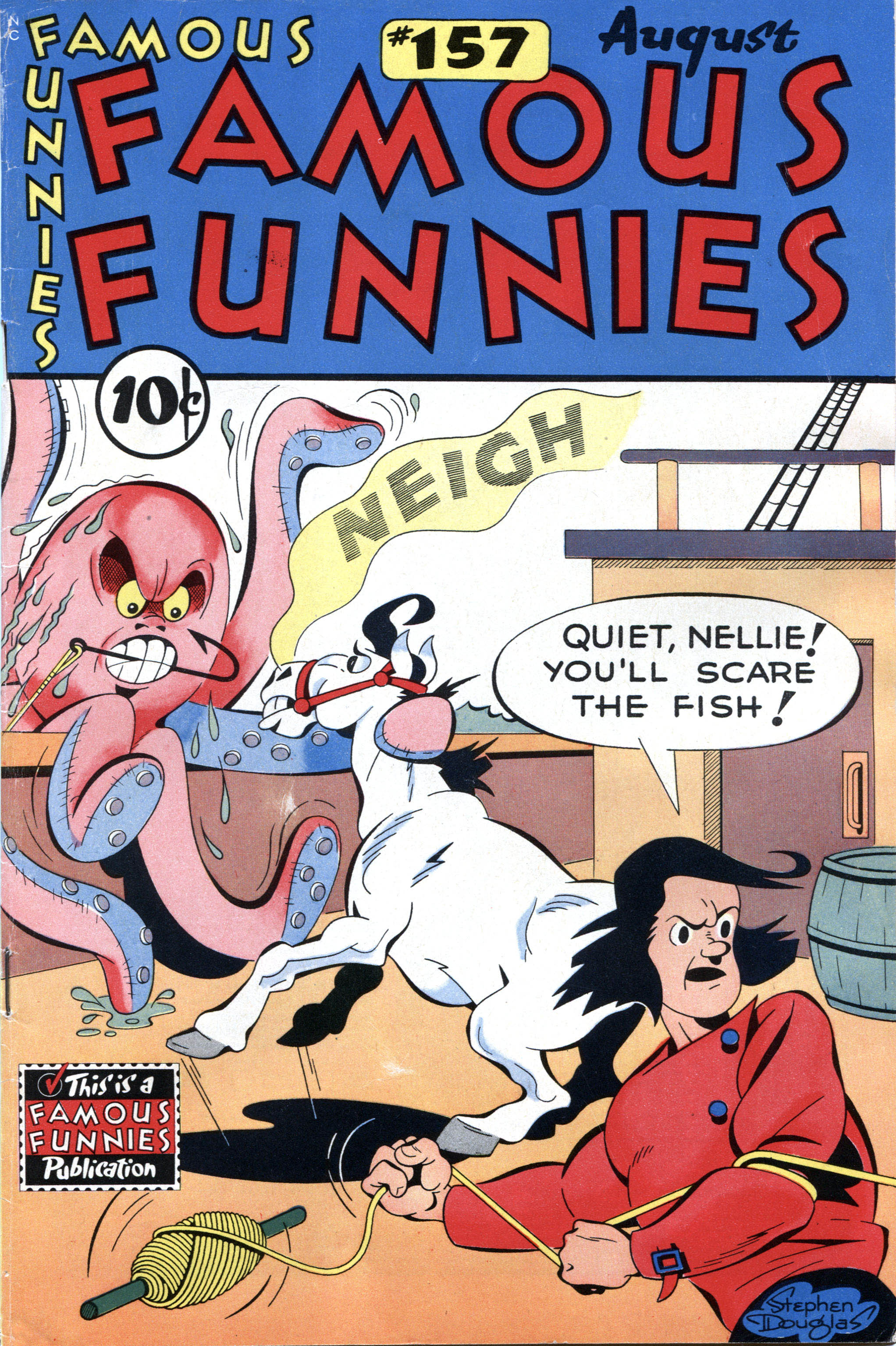 Read online Famous Funnies comic -  Issue #157 - 1