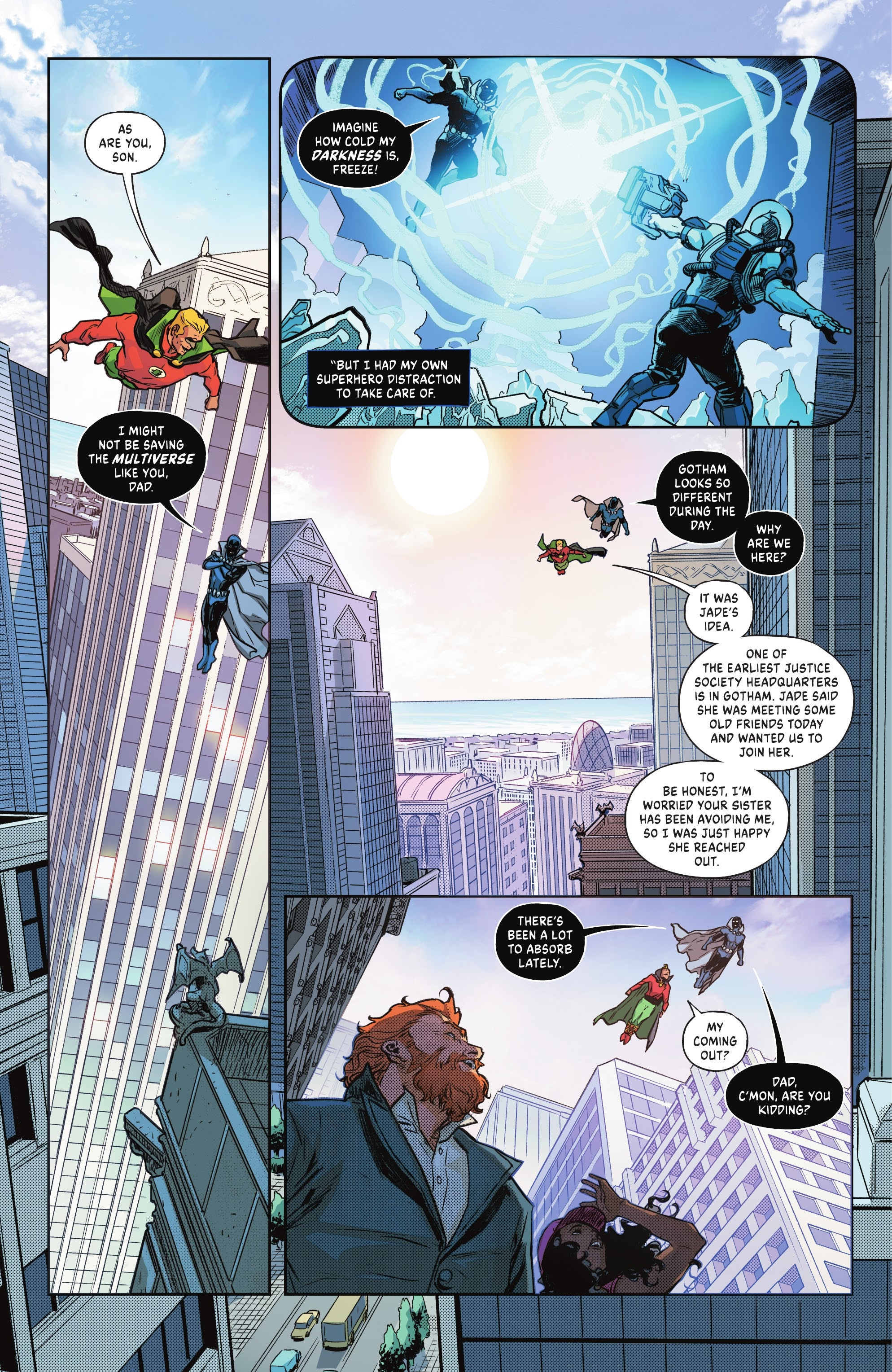 Read online Infinite Frontier comic -  Issue #1 - 8