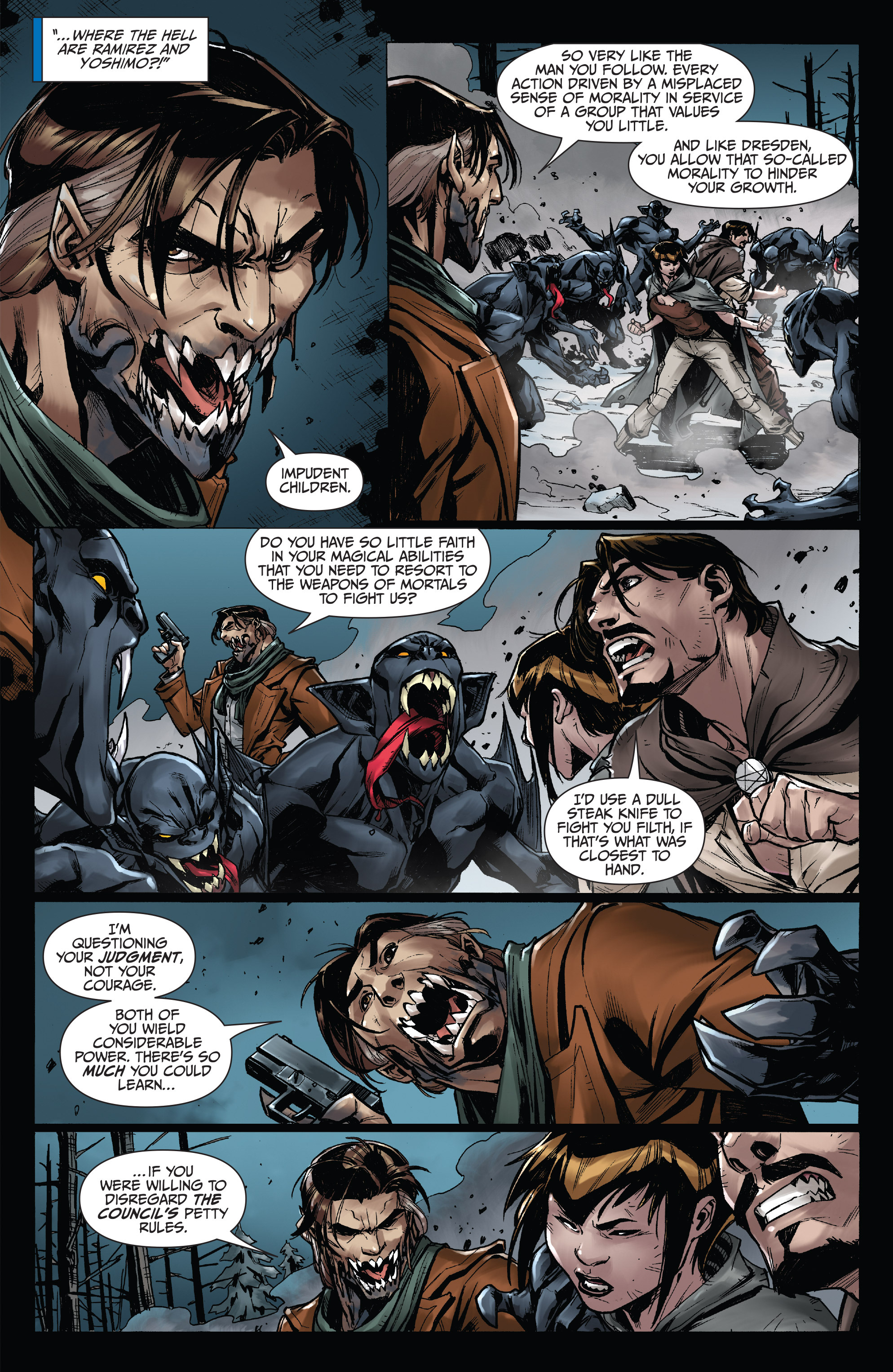 Read online Jim Butcher's The Dresden Files: War Cry comic -  Issue #4 - 9