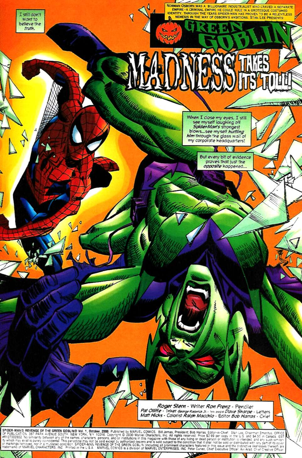 Read online Spider-Man: Revenge of the Green Goblin comic -  Issue #1 - 2