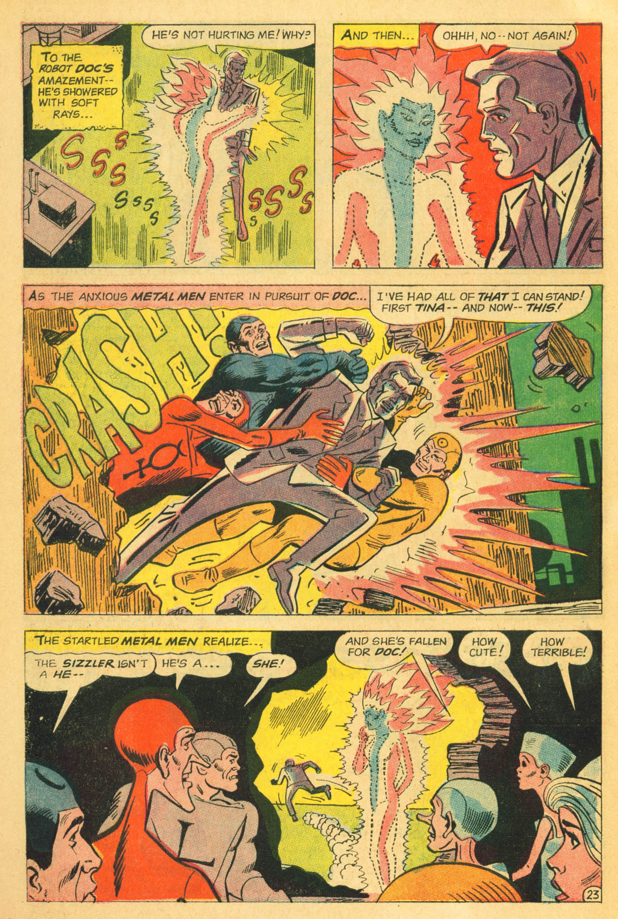 Read online Metal Men (1963) comic -  Issue #22 - 30