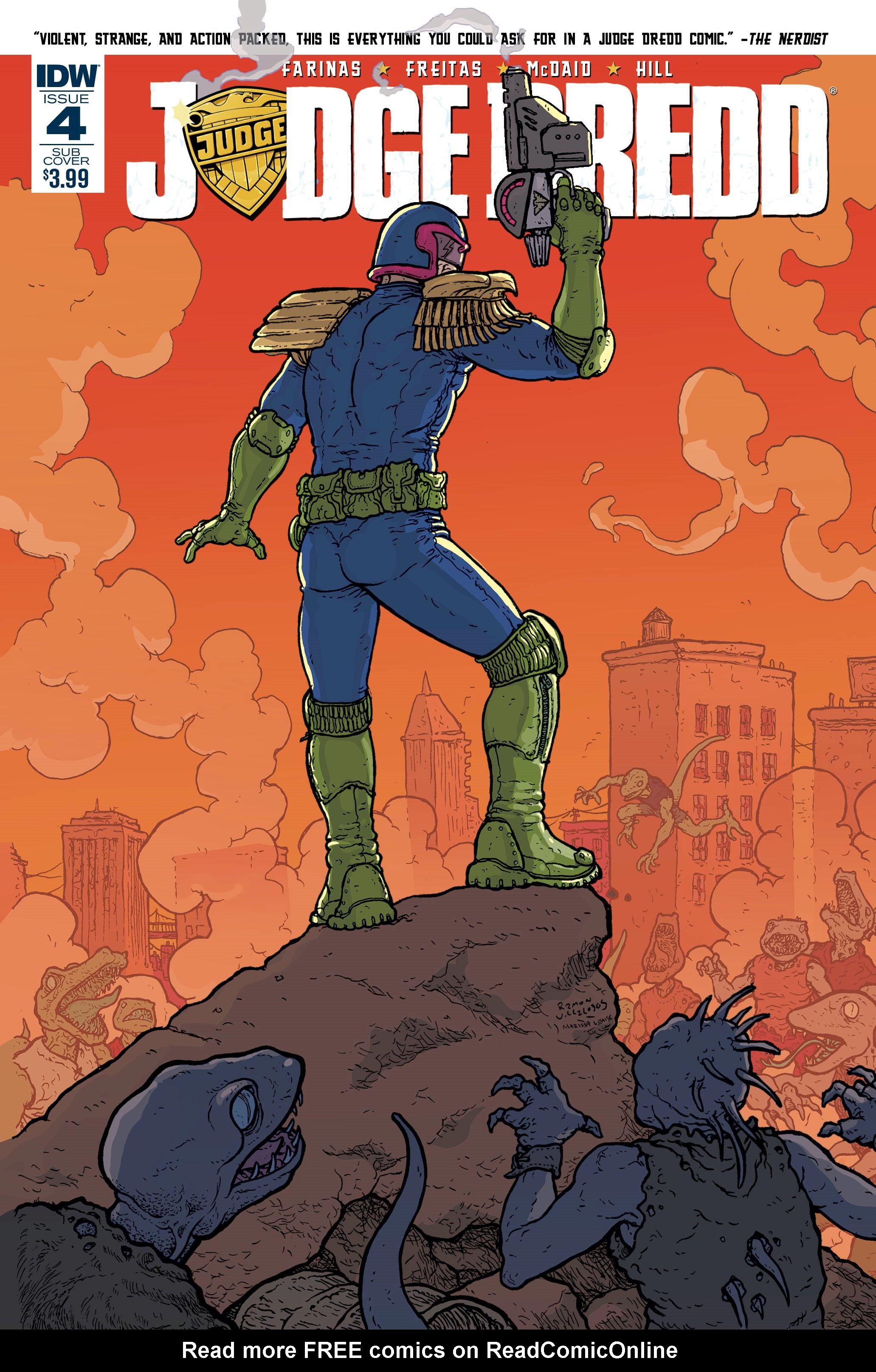 Read online Judge Dredd (2015) comic -  Issue #4 - 2