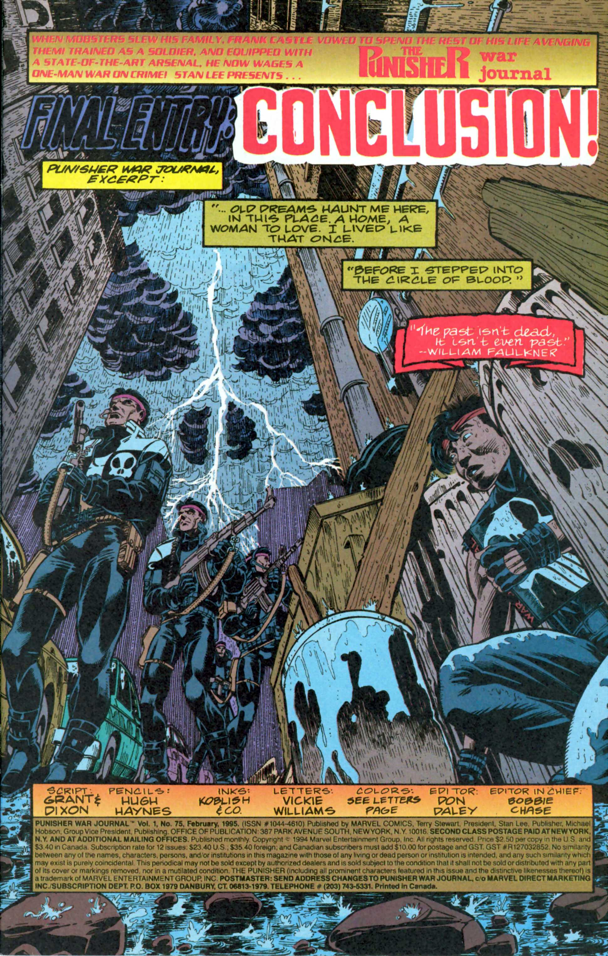 Read online The Punisher War Journal comic -  Issue #75 - 2