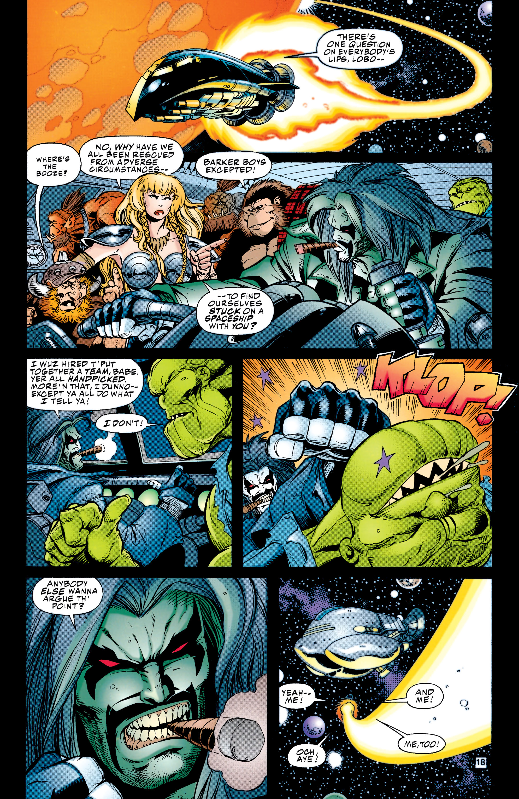 Read online Lobo (1993) comic -  Issue #7 - 19