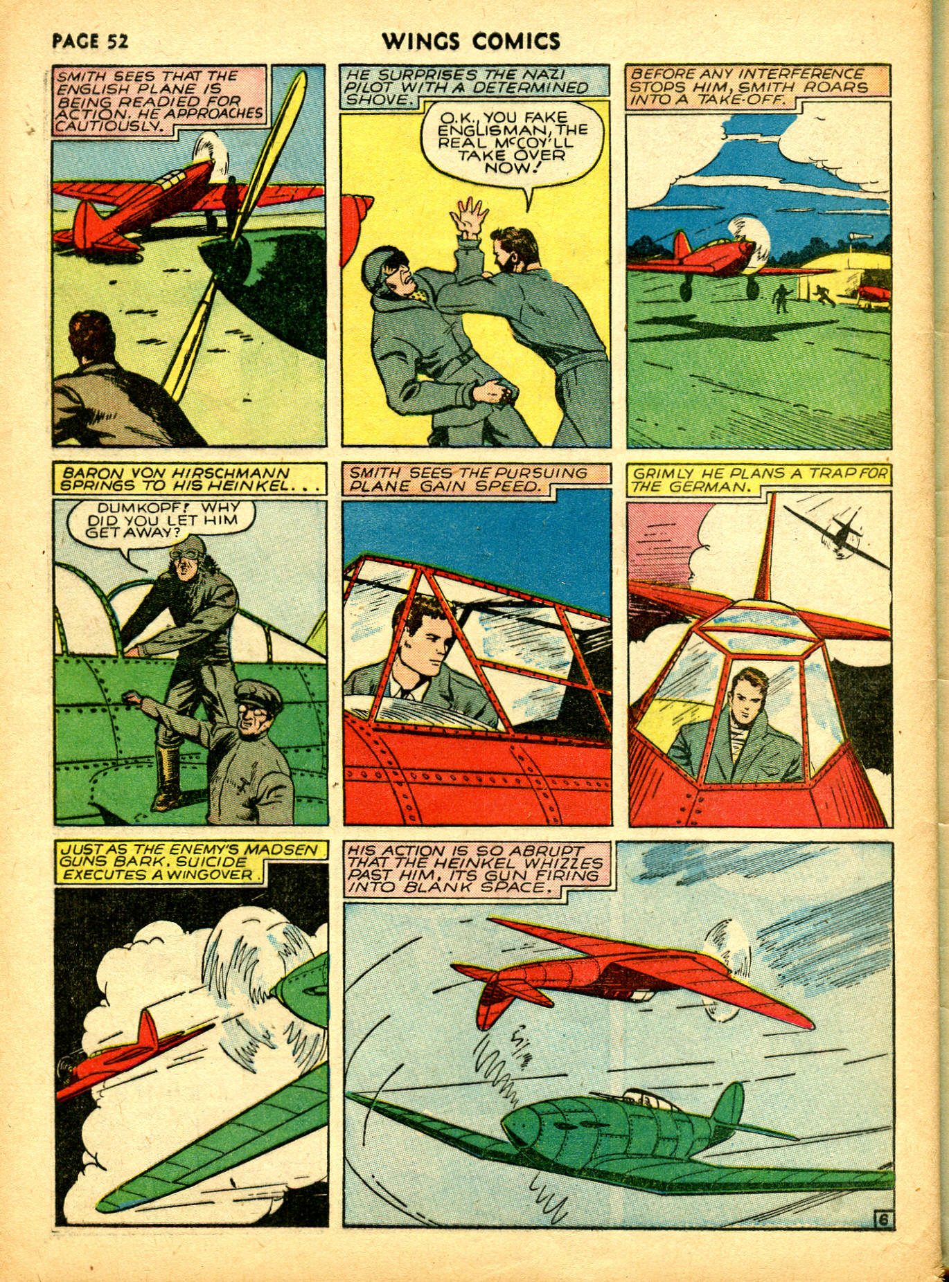 Read online Wings Comics comic -  Issue #6 - 54