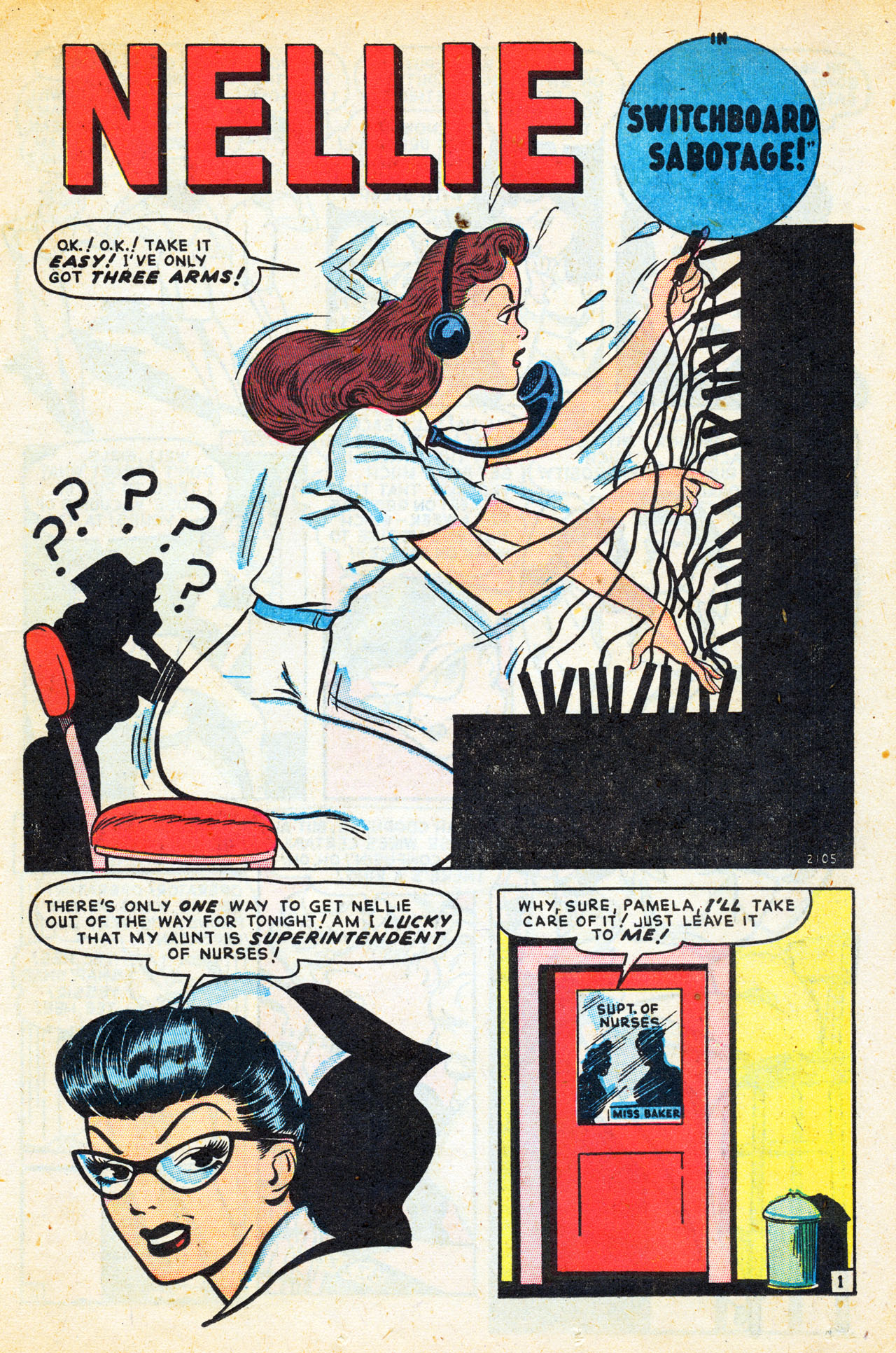 Read online Nellie The Nurse (1945) comic -  Issue #12 - 29