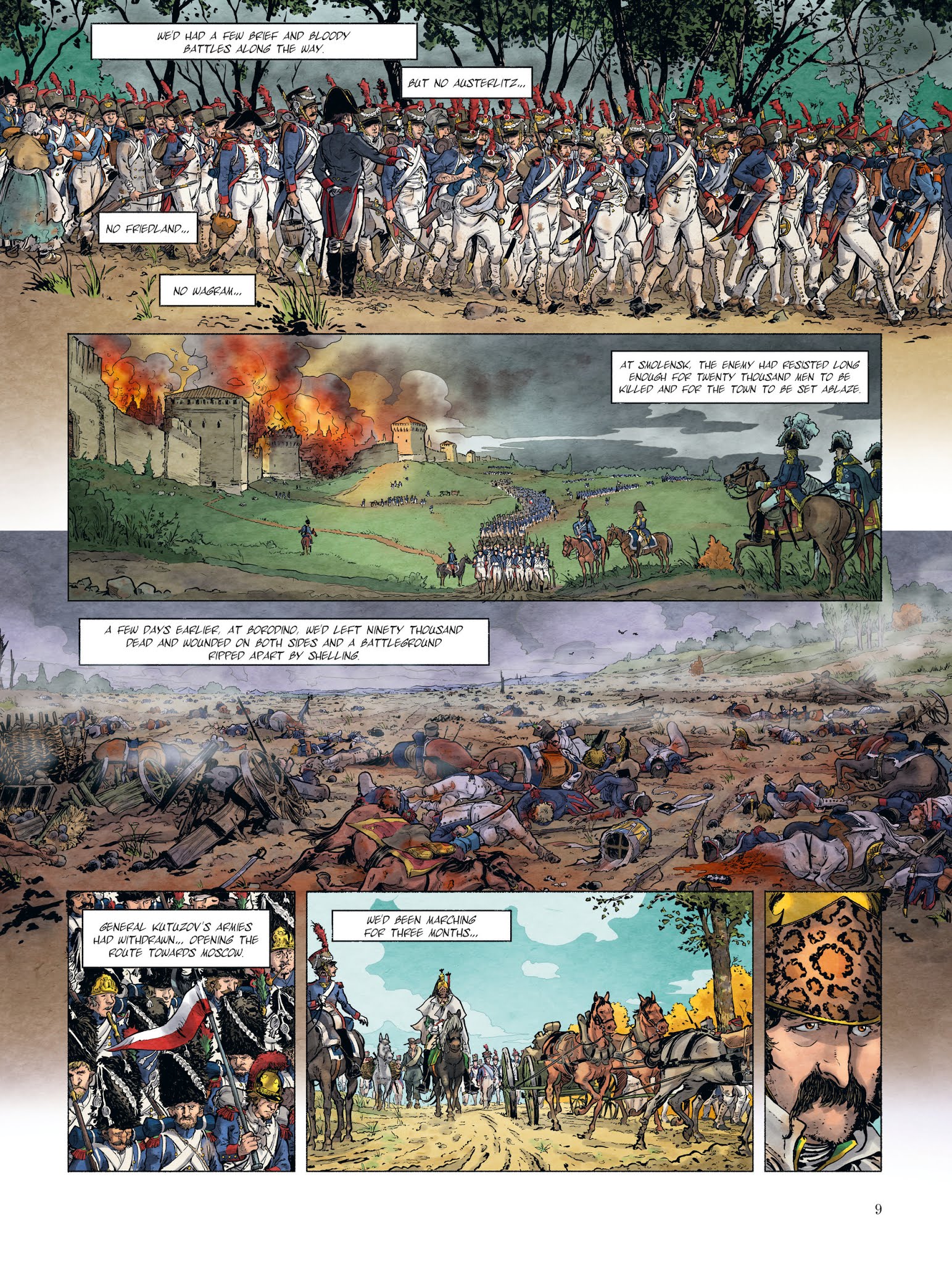 Read online Berezina comic -  Issue #1 - 10