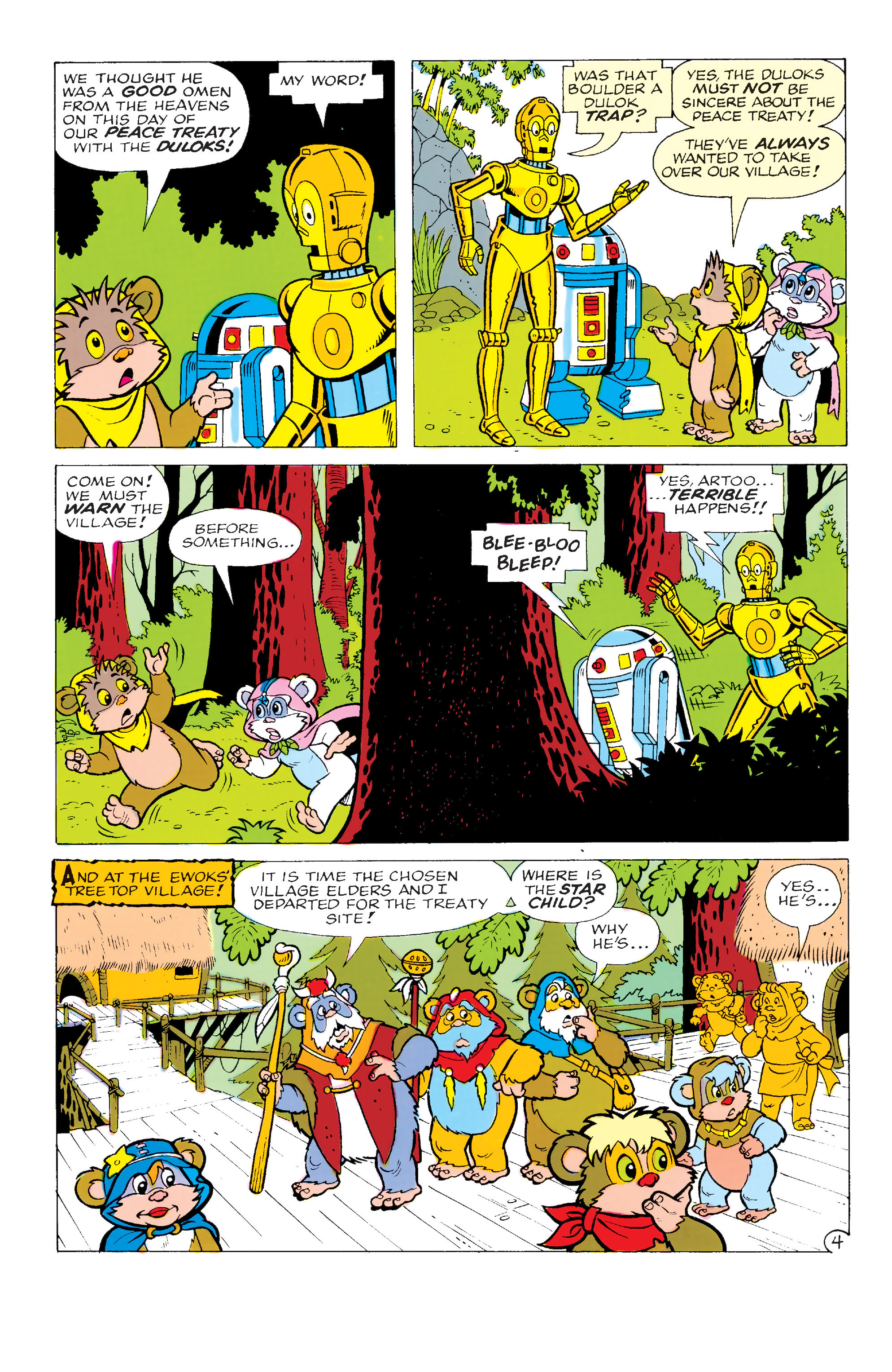 Read online Ewoks comic -  Issue #10 - 5