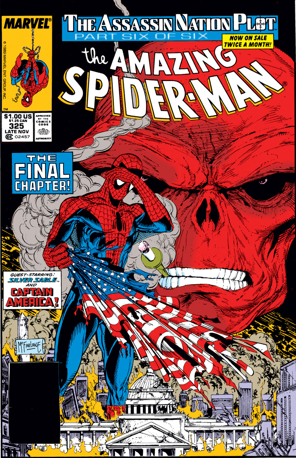 Read online The Amazing Spider-Man (1963) comic -  Issue #325 - 1