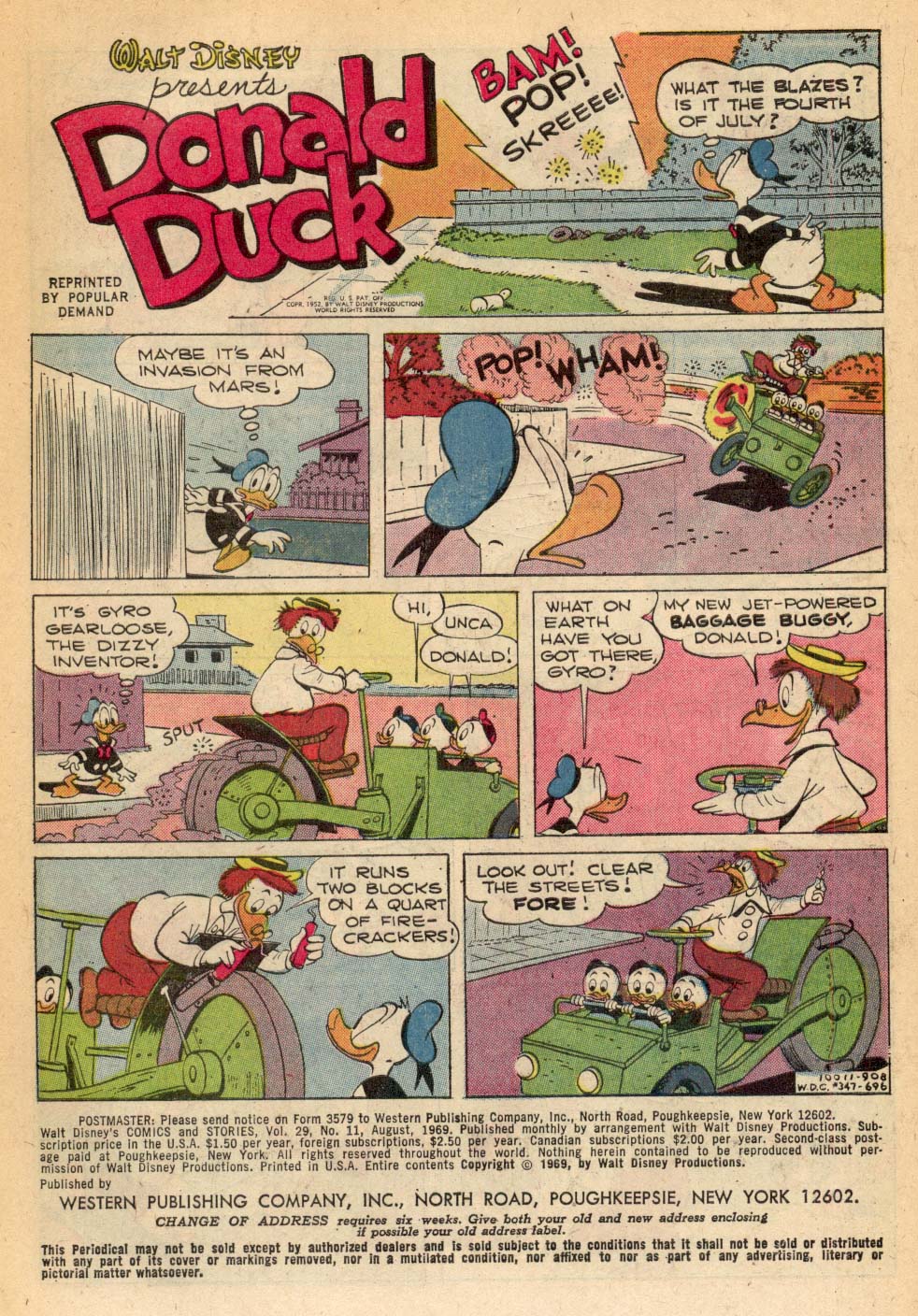 Read online Walt Disney's Comics and Stories comic -  Issue #347 - 3