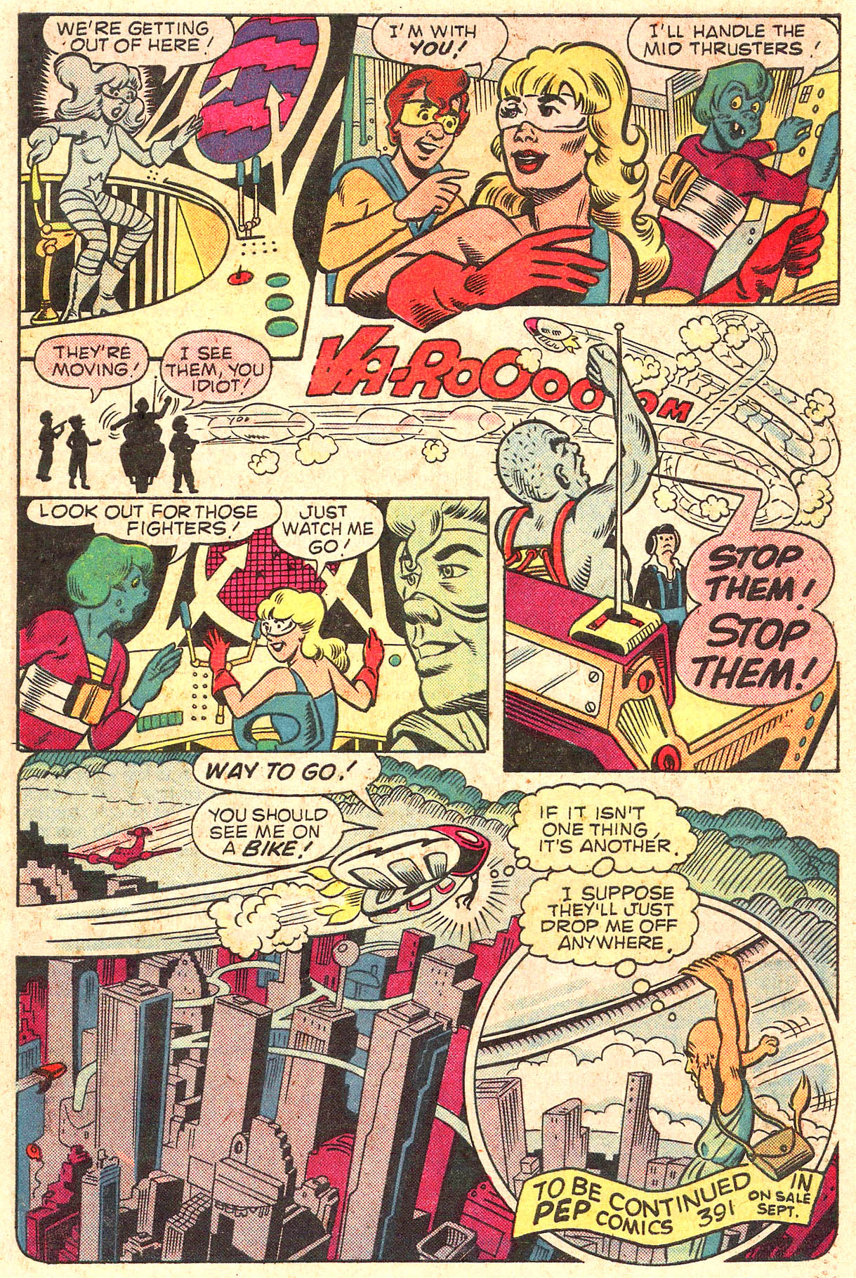Read online Pep Comics comic -  Issue #390 - 27