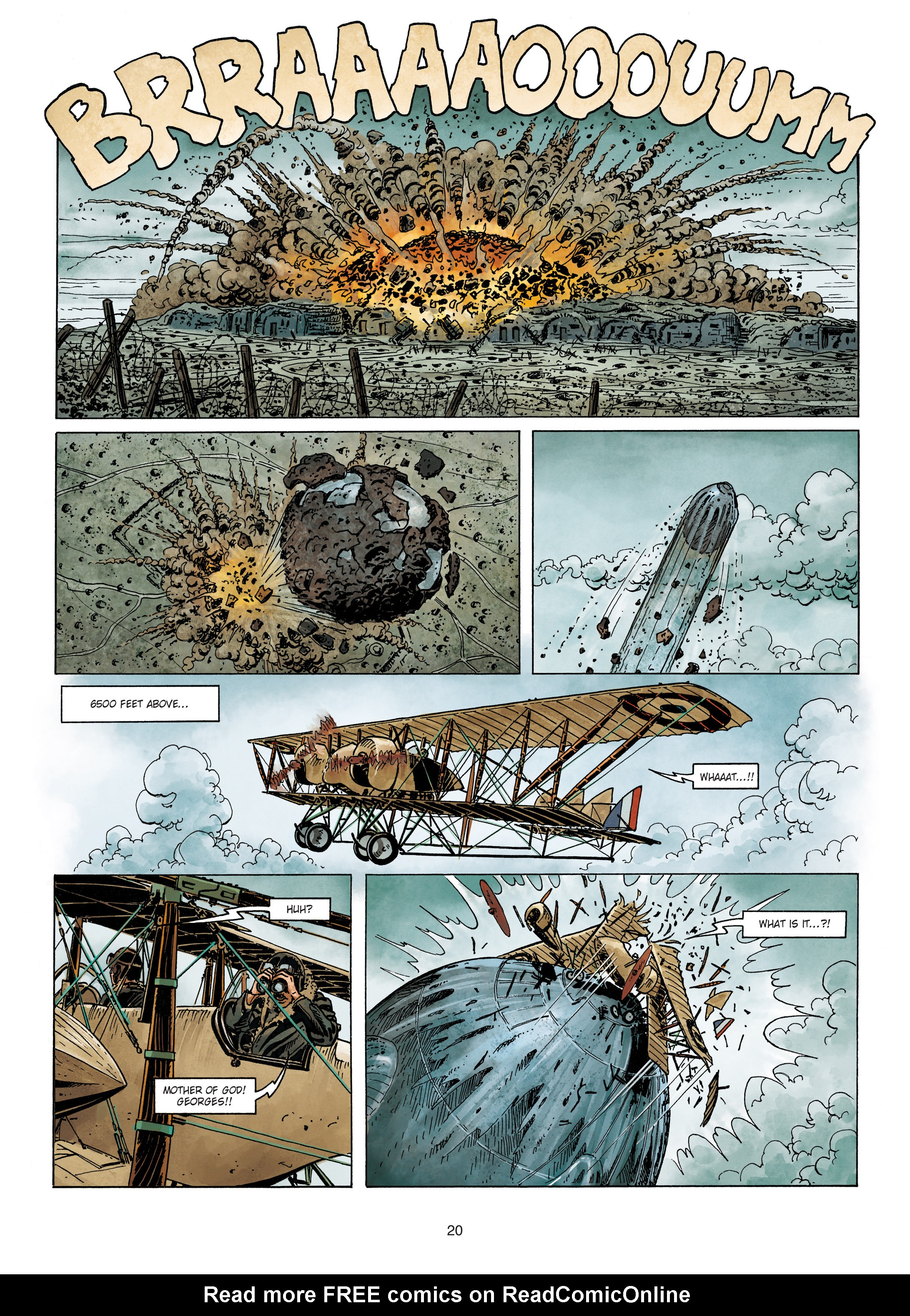Read online War of the World War One Vol. 1: The Thing Below the Trenches comic -  Issue # Full - 20